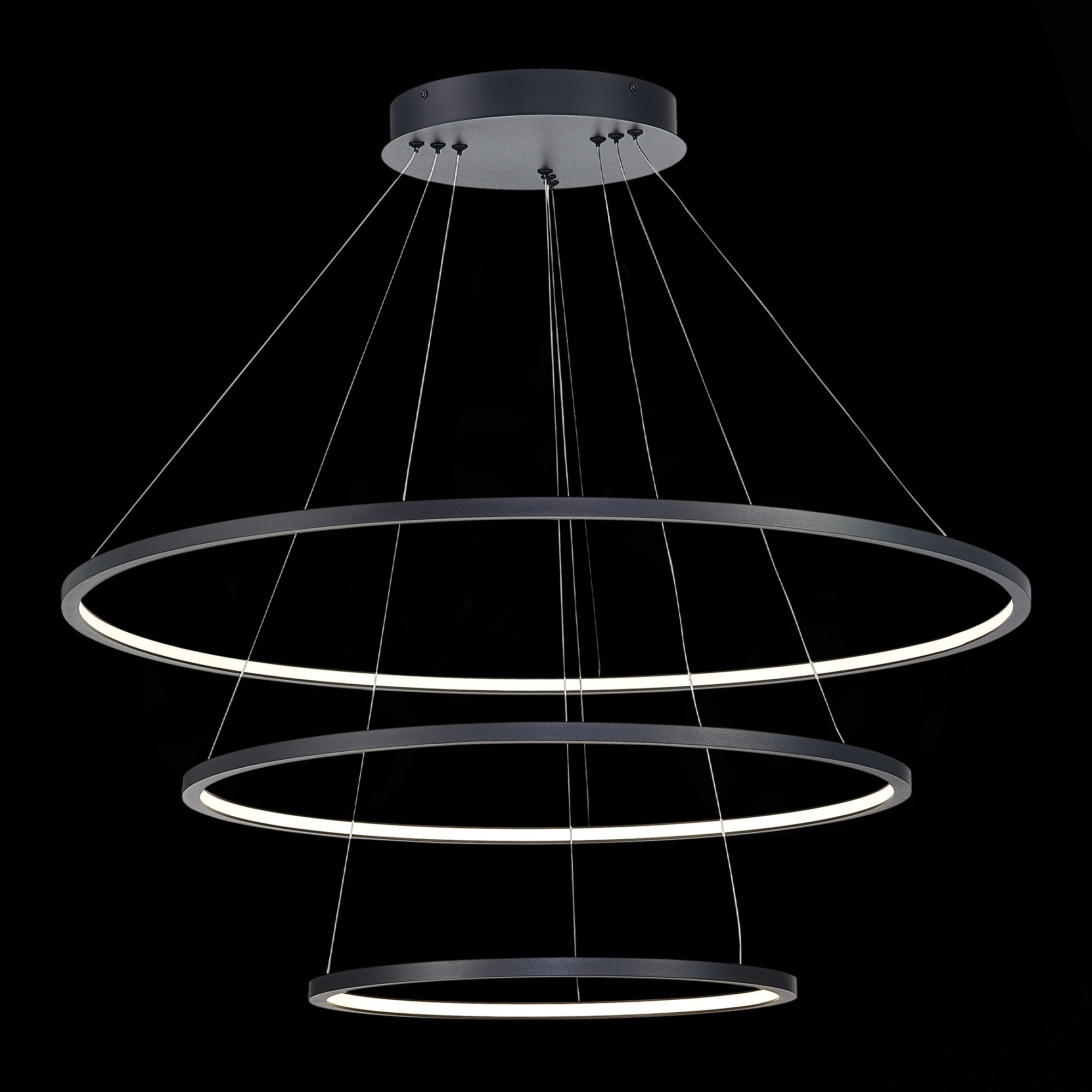 ST603.443.114 Светильник подвесной ST-Luce Черный/Белый LED 1*114W 4000K Подвесные светильники