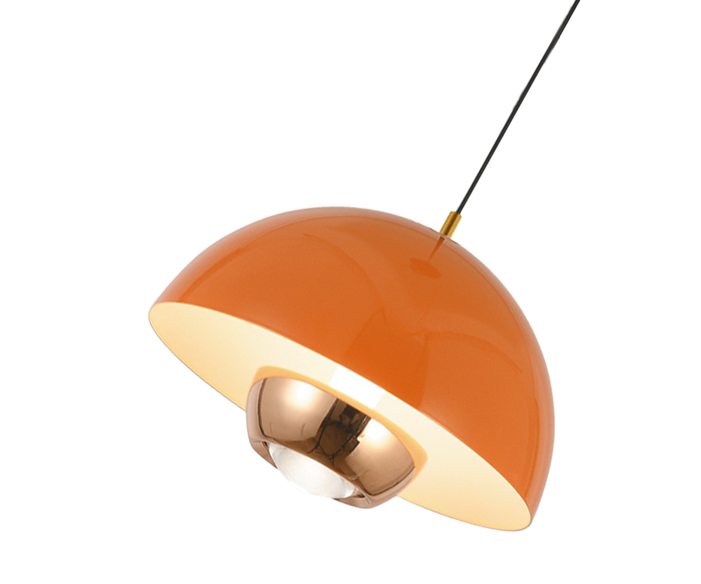 Подвес Kink Light Джелони оранжевый Led 8W 07524-23,09