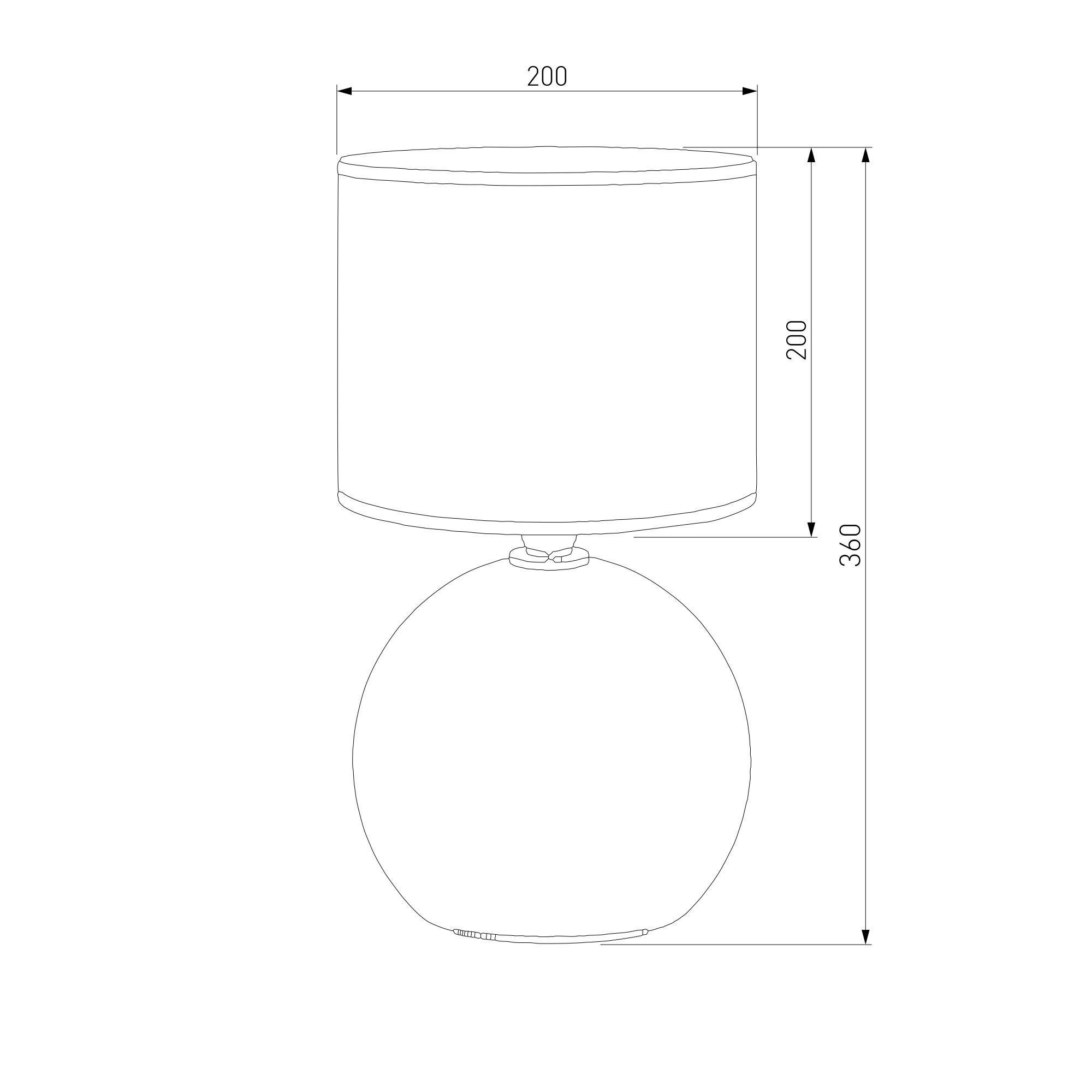 Настольный светильник TK Lighting 5068 Palla