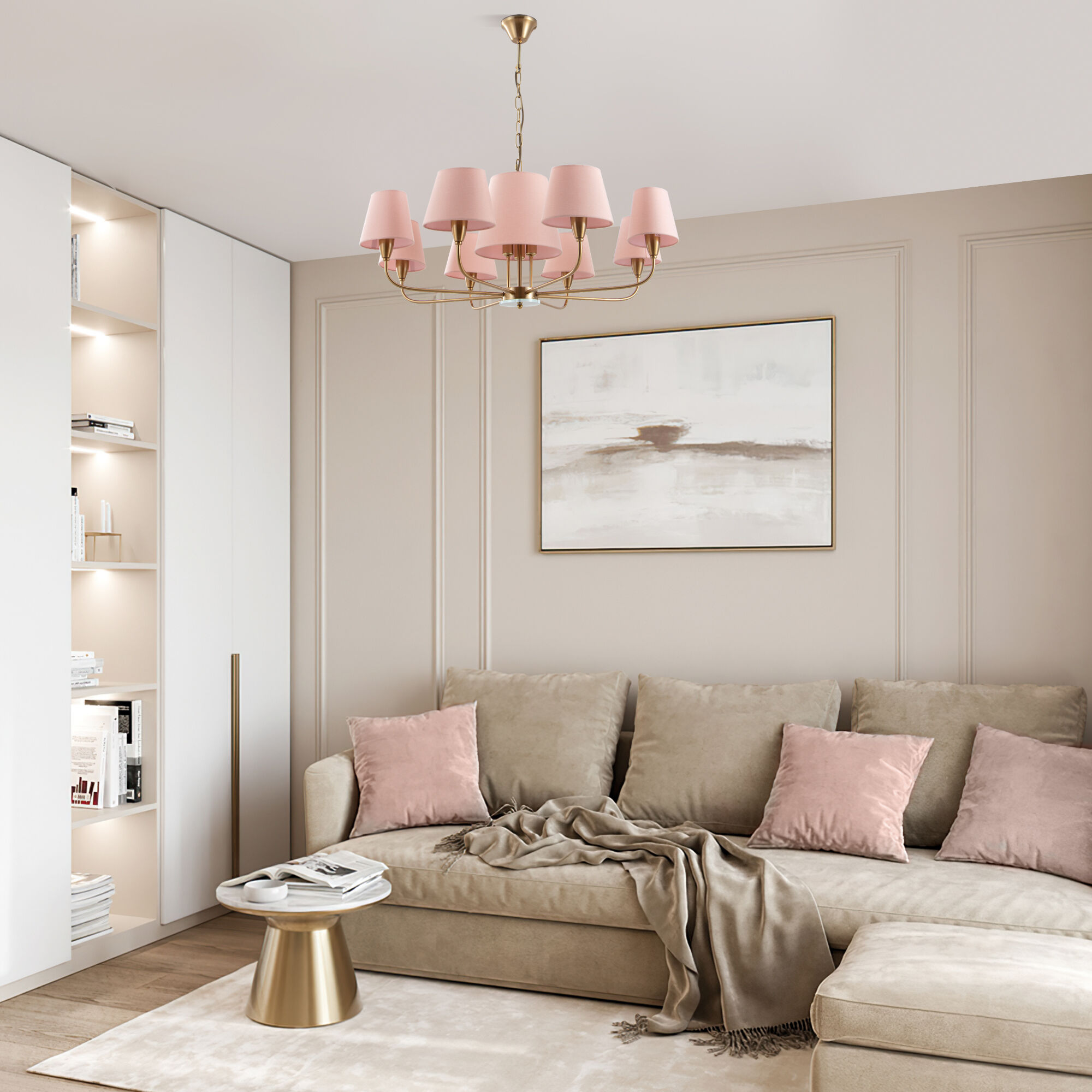  Eurosvet 60154/ подвесной светильник/ латунь