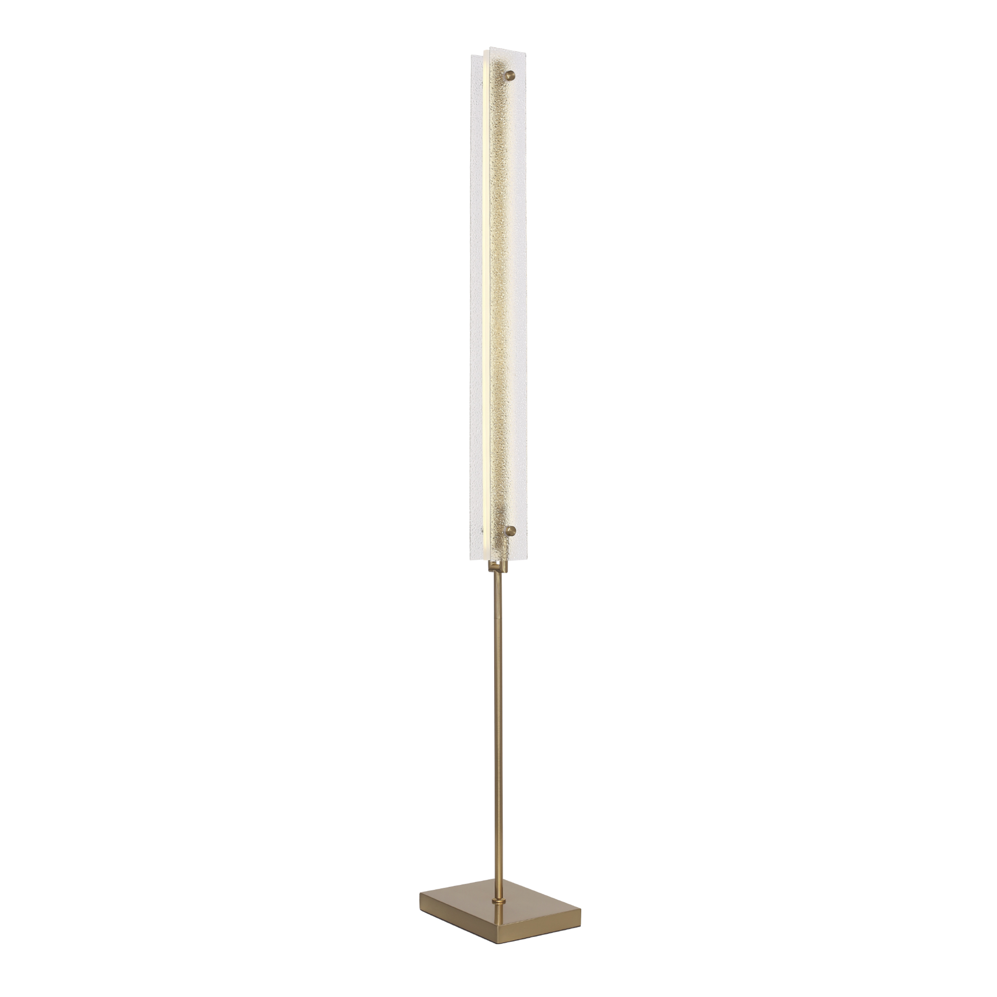 SL6245.205.01 Светильник напольный ST-Luce золотистый/Прозрачный LED 1*20W 4000K ФЭГИ