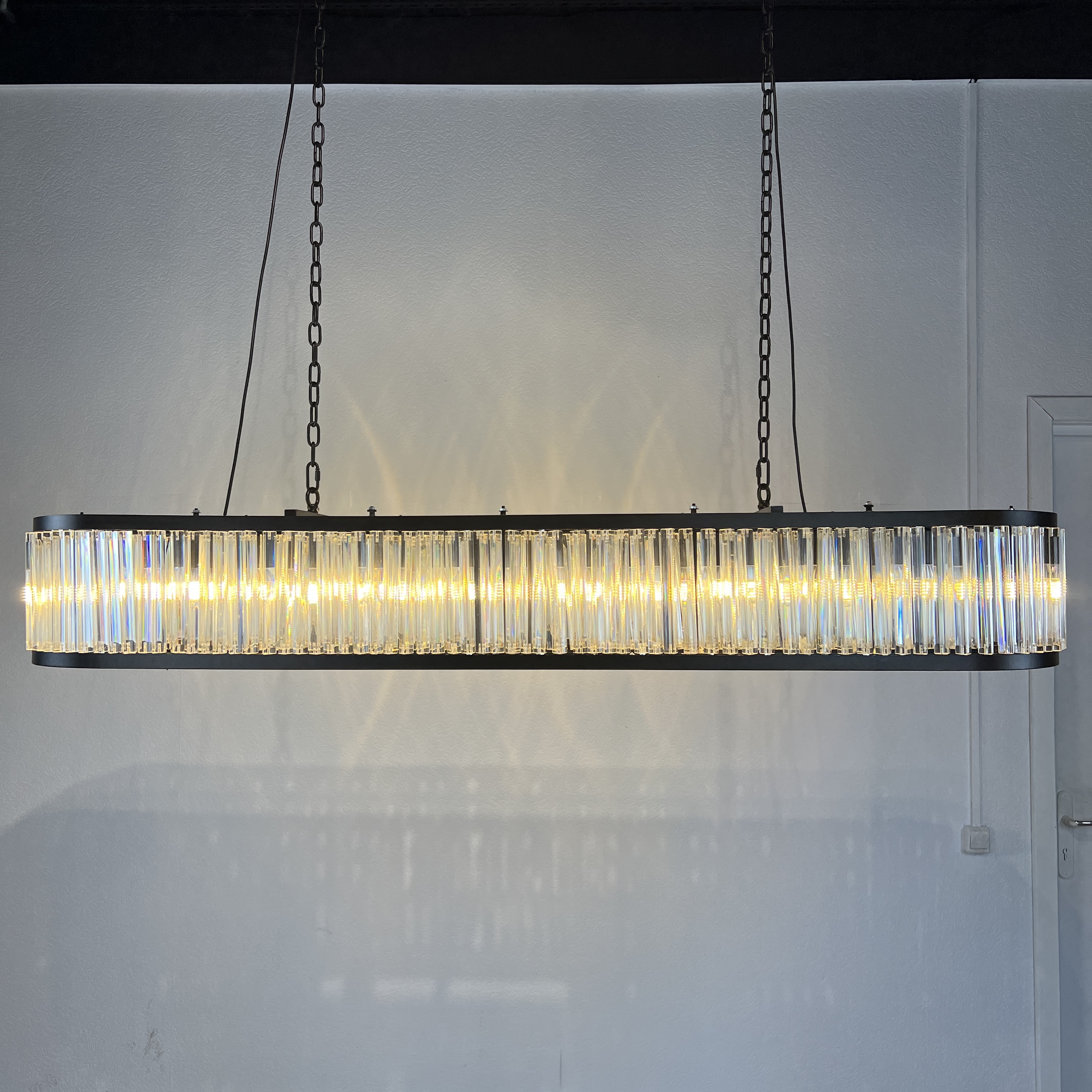 Люстра Rh 1920S Odeon Clear Glass Black 180 от Imperiumloft 248522-22