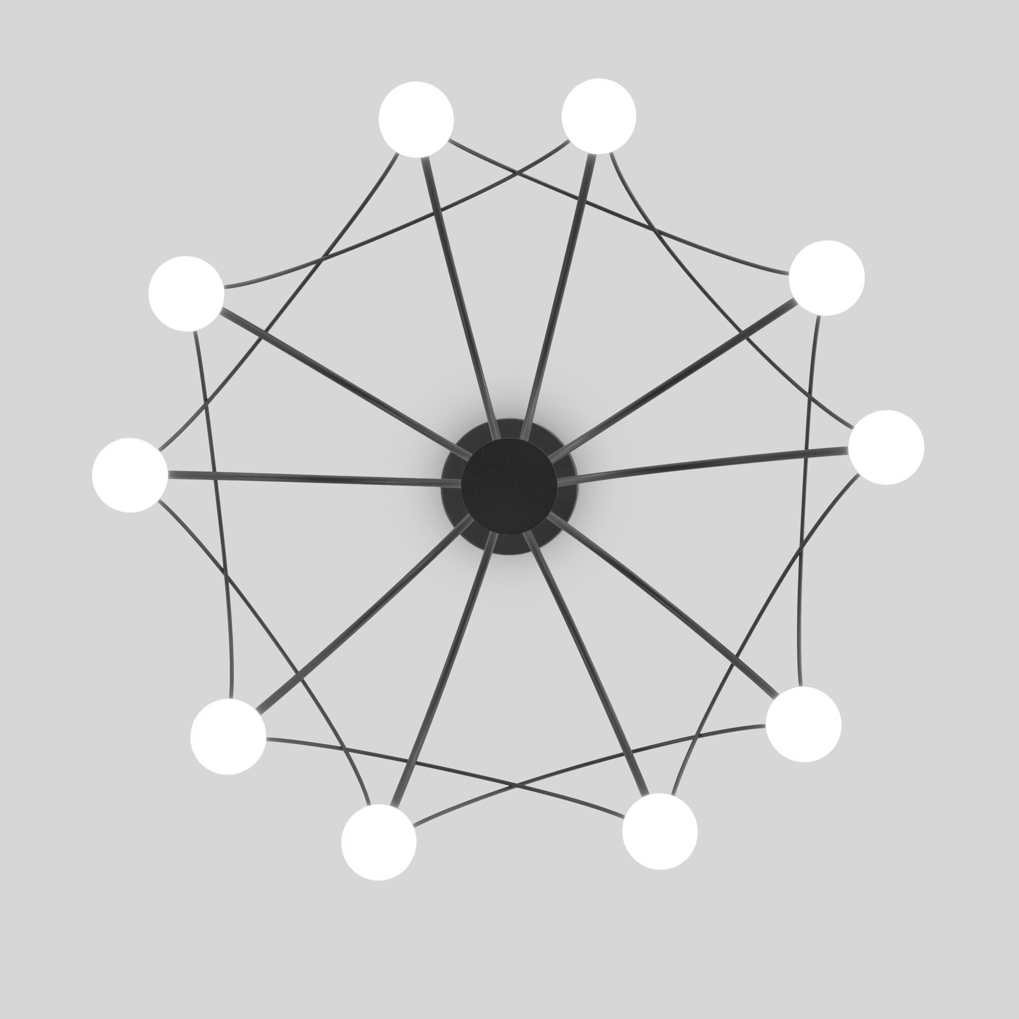 Подвесной светильник Eurosvet 90034/10 LED черный