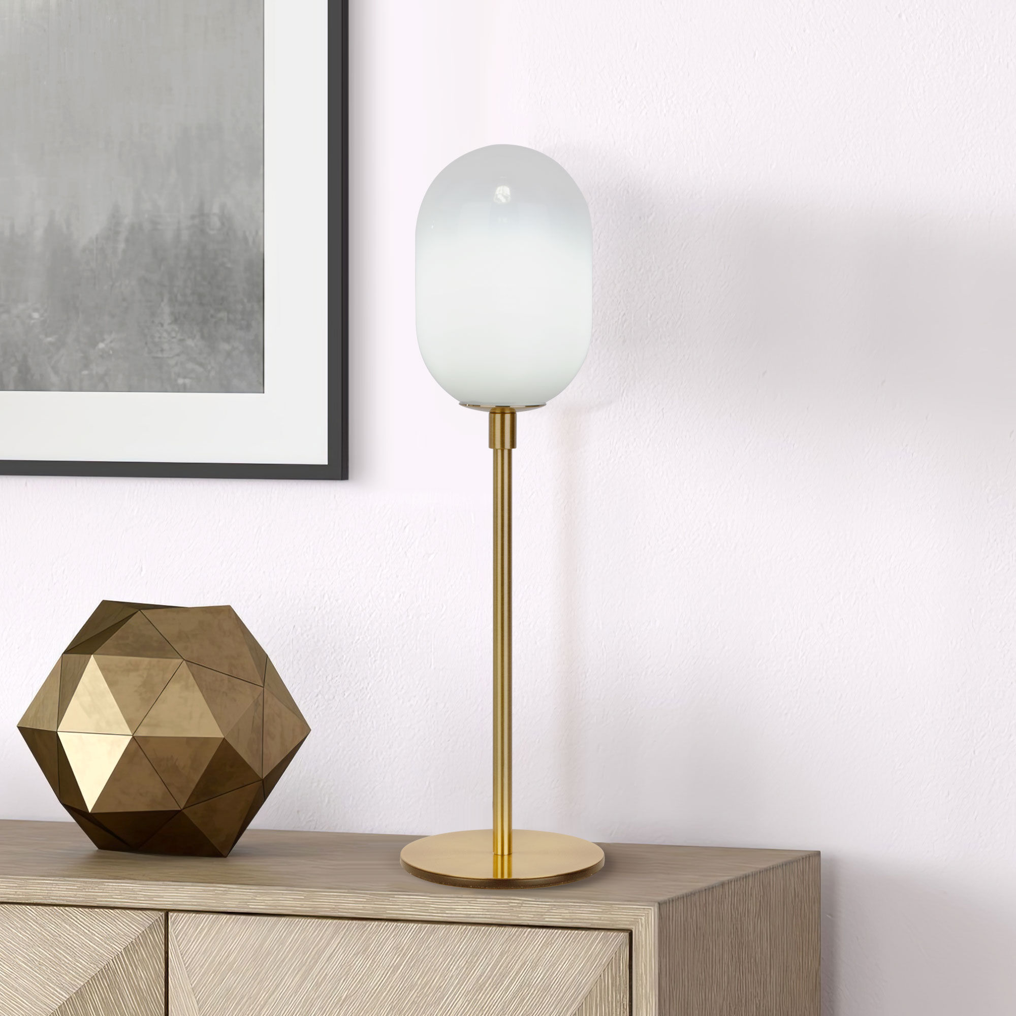  Eurosvet 01161/1/ настольный светильник/ латунь