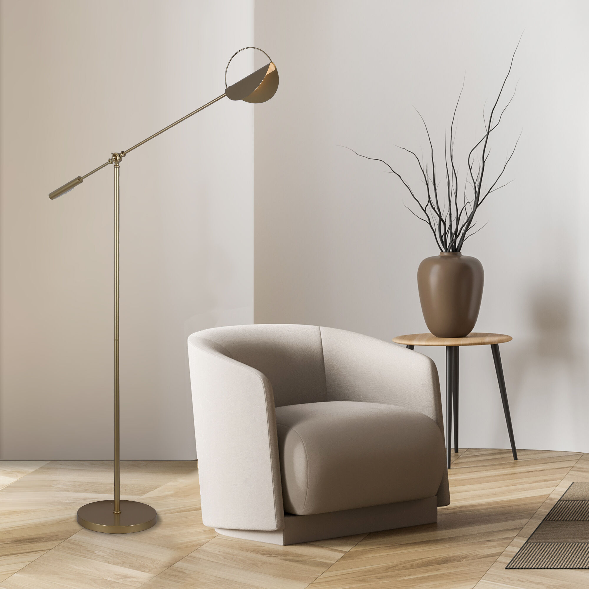 Напольный светильник Eurosvet 01142/1 золото