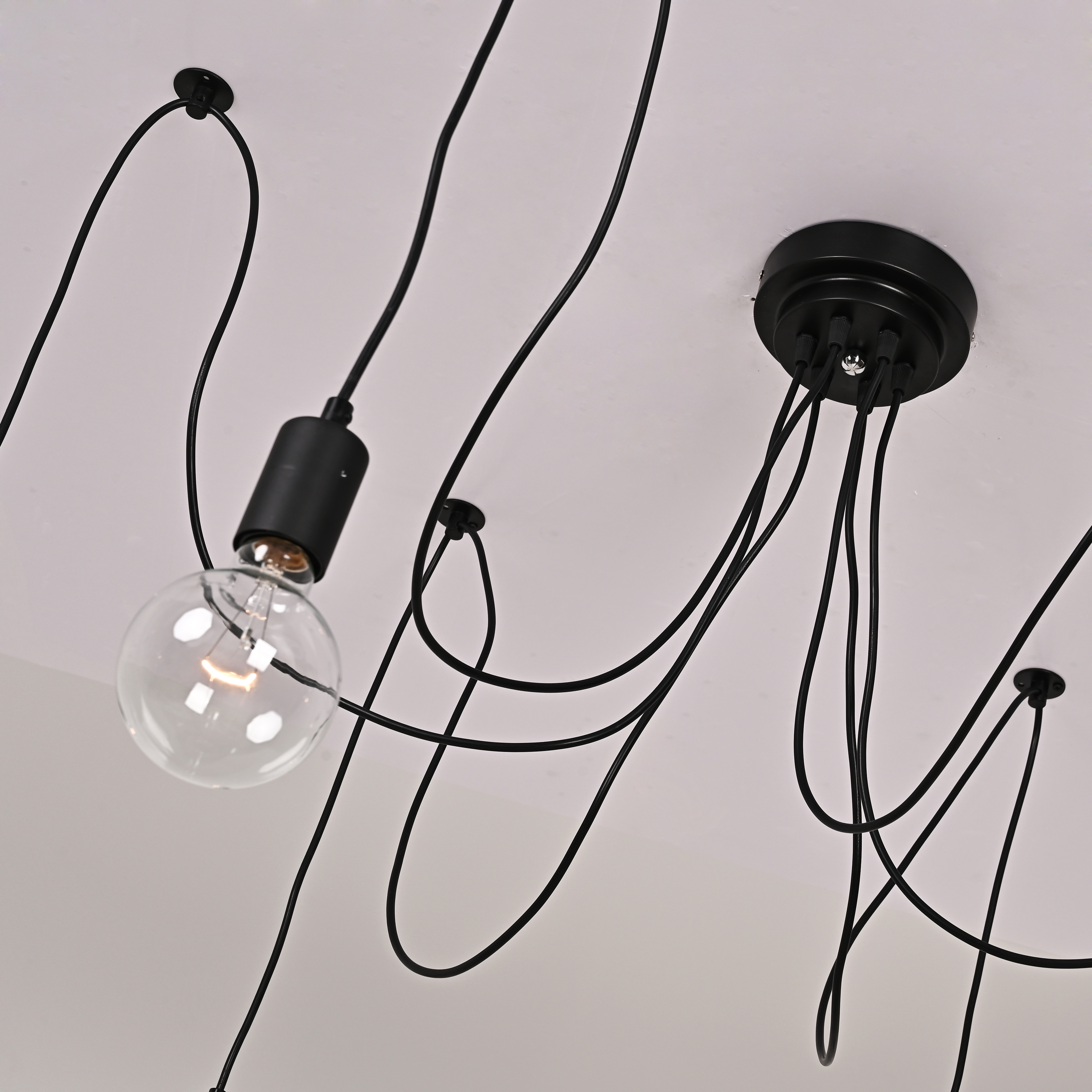 Люстра Spider Black L6 ImperiumLoft 352852-26