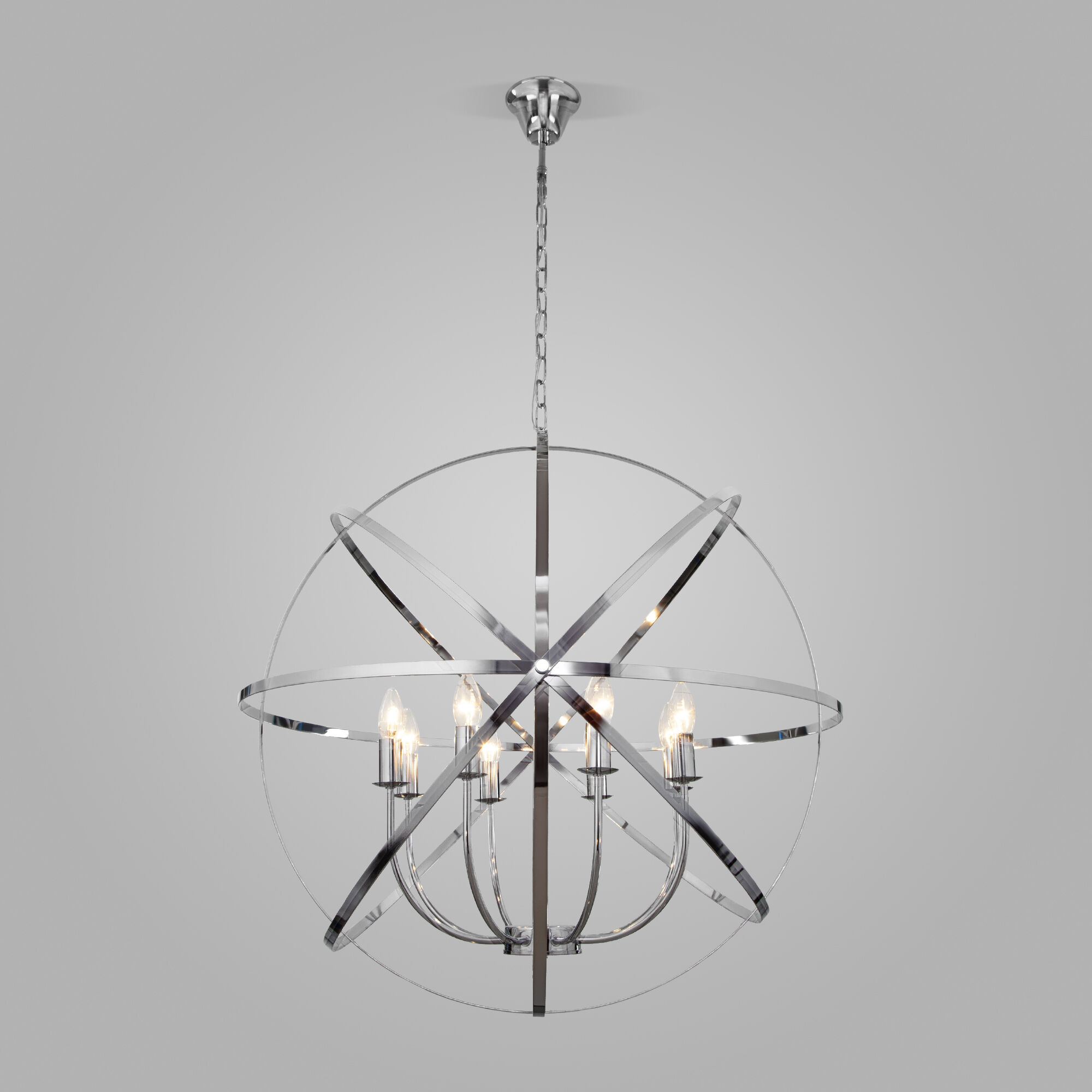 Подвесной светильник Eurosvet 60139/8 хром