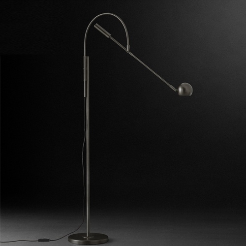 Торшер Restoration Hardware ORBITER II Task Floor Black 156655-22