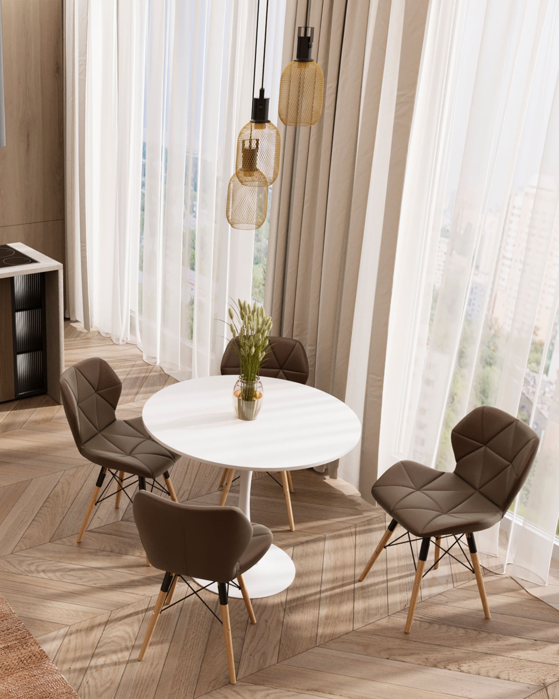 Подвесной светильник Moderli V2802-3P Alina