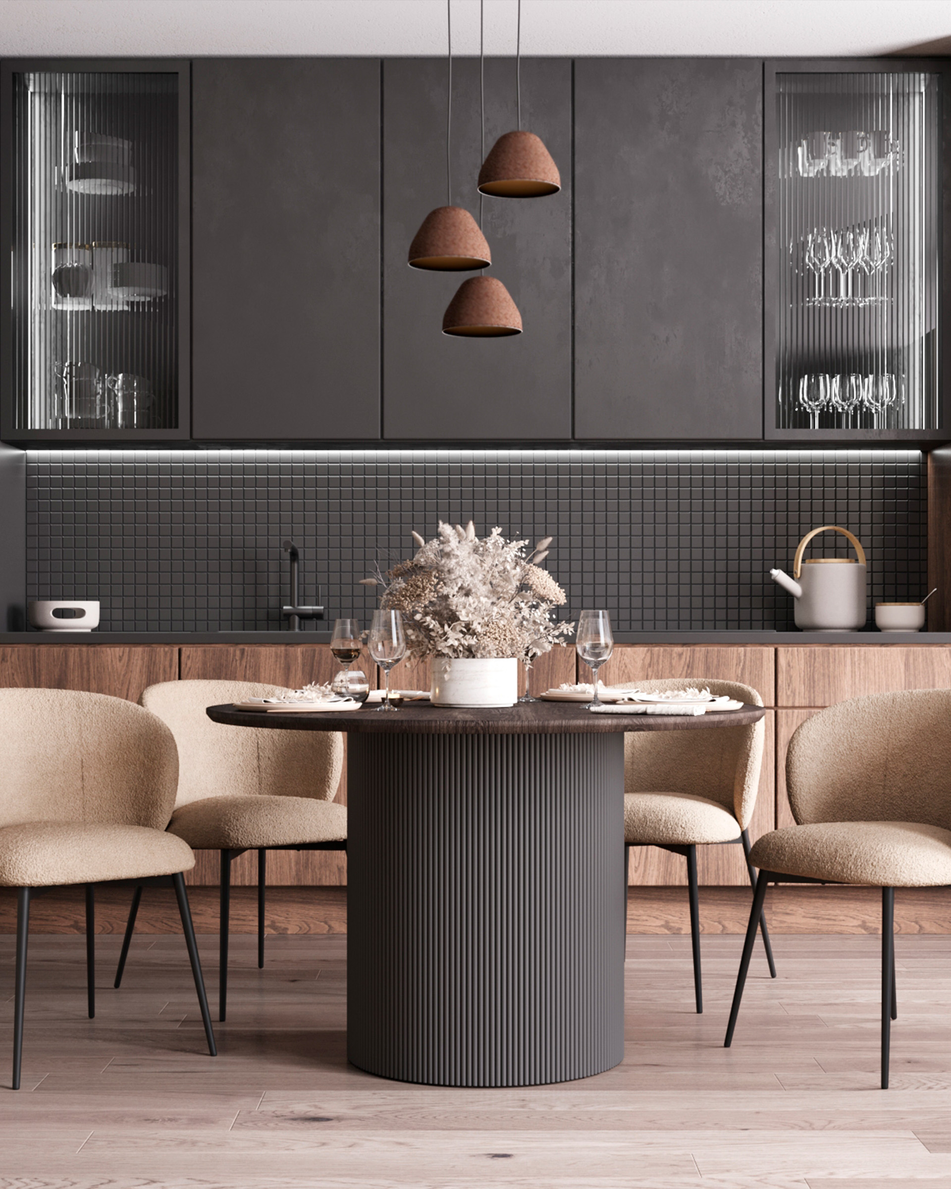 Светильник подвесной светодиодный Moderli V11096-PL Welli