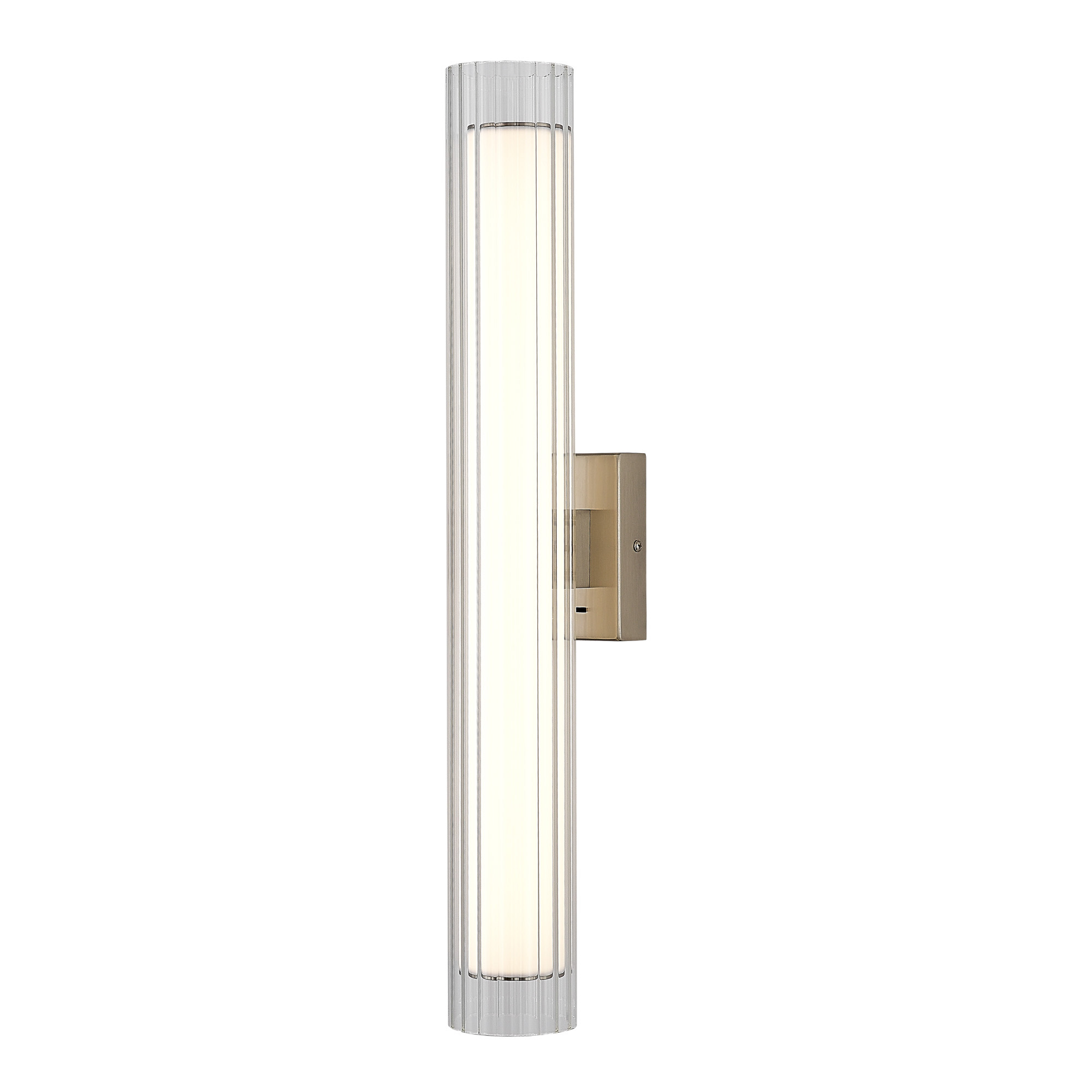 SL2010.111.01 Светильник настенный ST-Luce Никель/Белый, Прозрачный LED 1*13W 3000K/4000K ЭНФИС