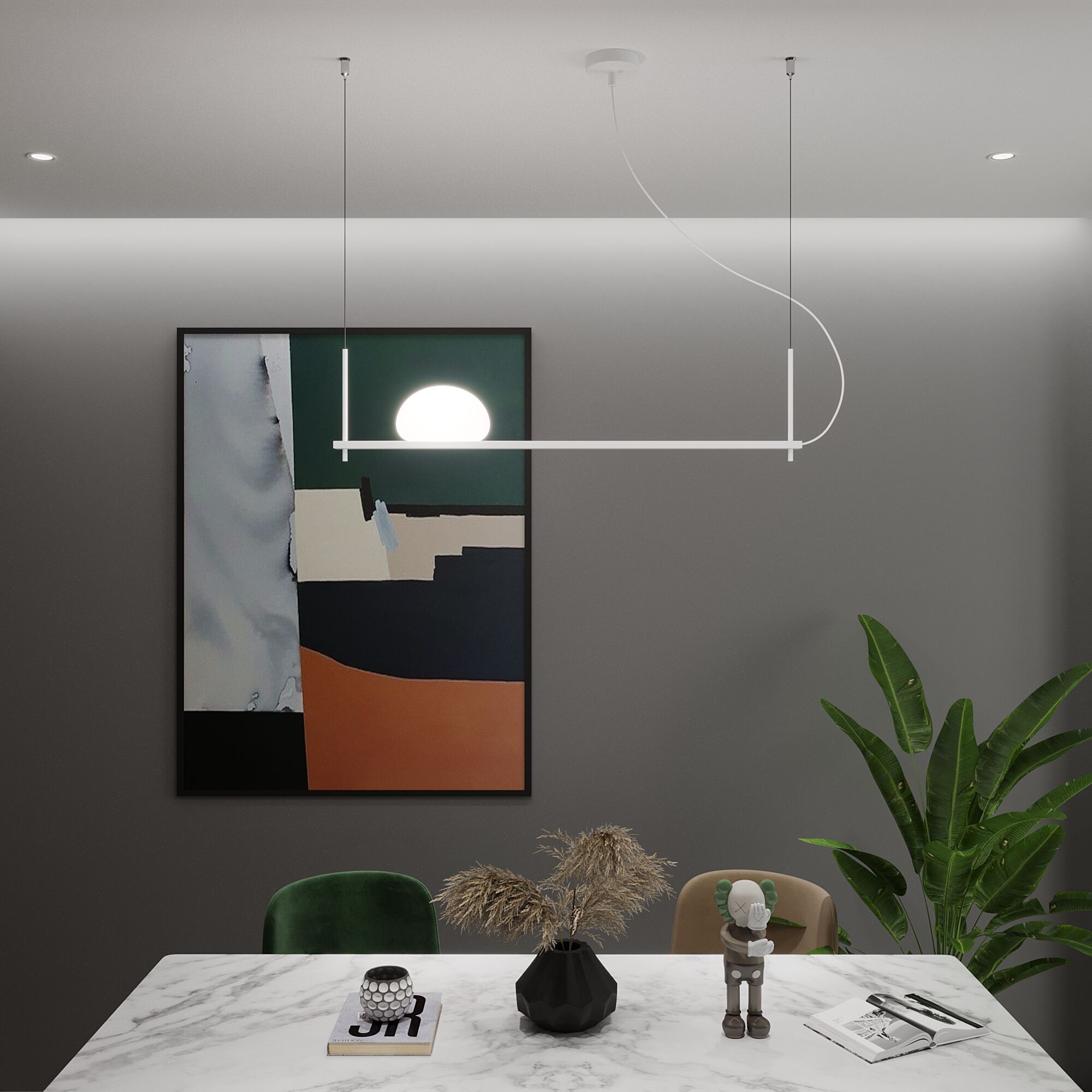 Подвесной светильник Eurosvet 70145/1 белый