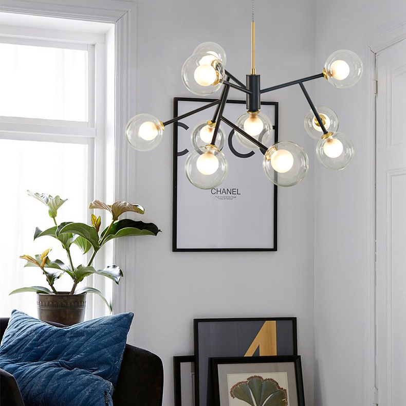 Подвесная Люстра Pearl  L5 Grey от Imperiumloft 101899-26
