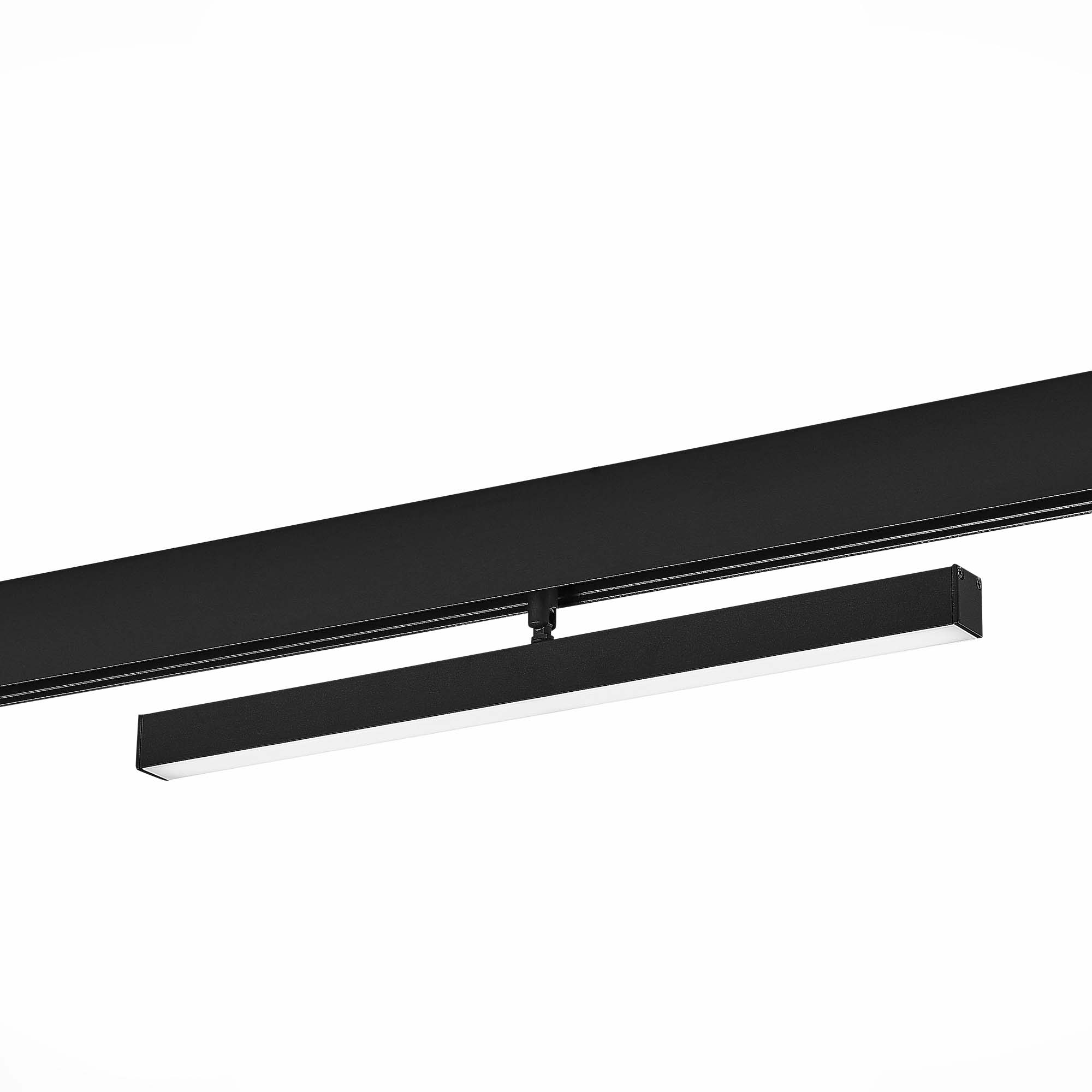 ST802.436.12 Магнитный трековый светильник Черный LED 1*12W 3000K 700Lm Ra>90 120° IP20 L405xW22,5xH СКАЙЛАЙН 48V