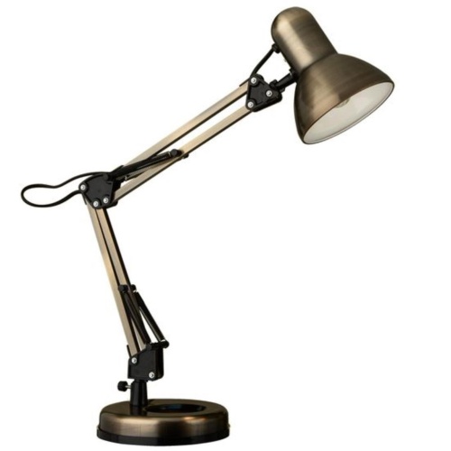 Офисная настольная лампа Arte lamp A1330LT-1AB СВЕТИЛЬНИК НАСТОЛЬНЫЙ