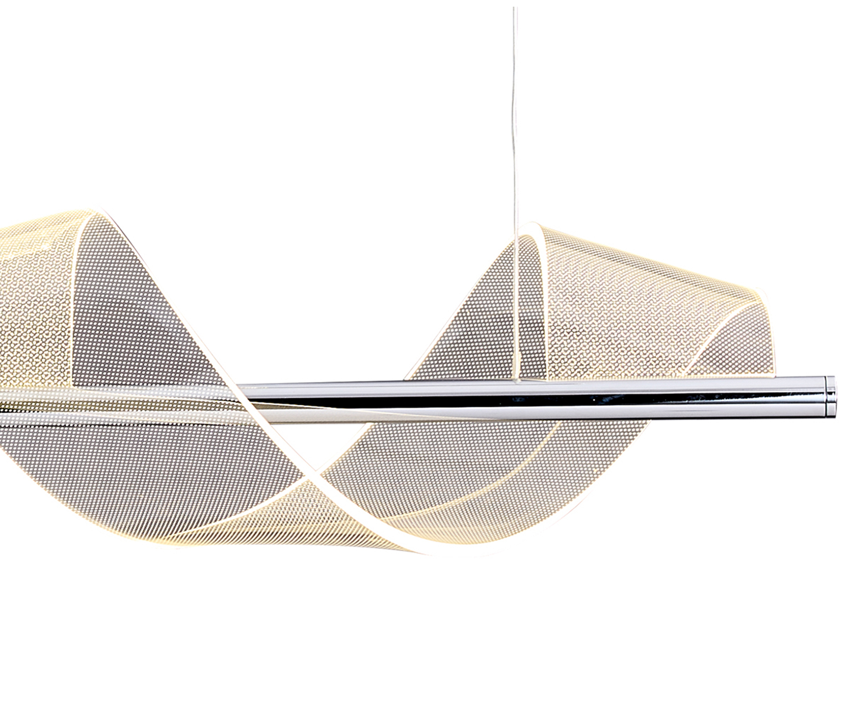 Подвес Kink Light Илина хром Led 28W 08042-2AS,02