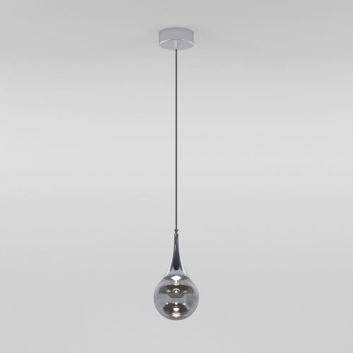  Eurosvet 50256/1 LED/ подвесной светильник/ дымчатый