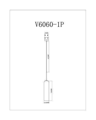 Подвесной светильник Moderli V6060-1P Celebria