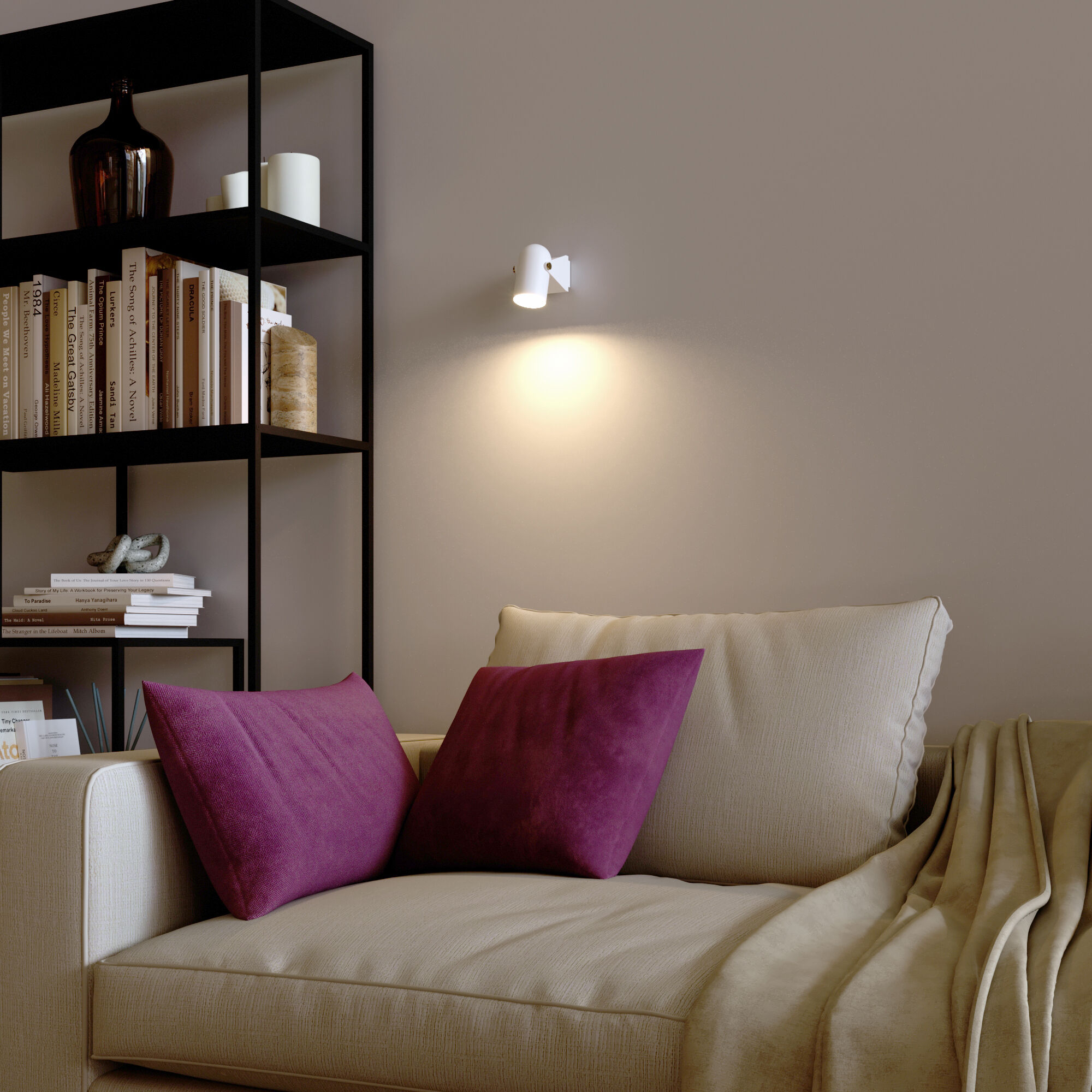 Настенный светильник Eurosvet 20167/1 белый