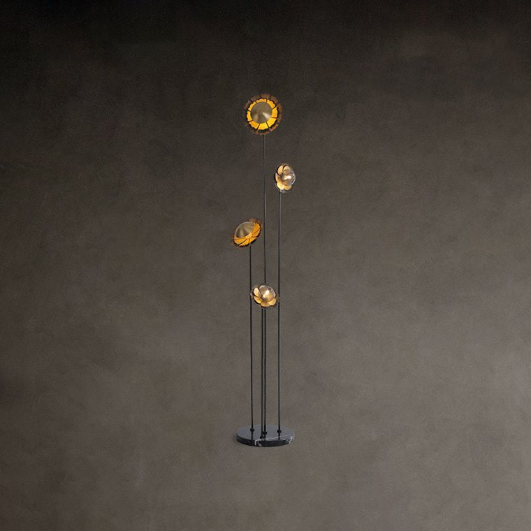 Торшер CAMELLIA FL Чёрный 140590-26