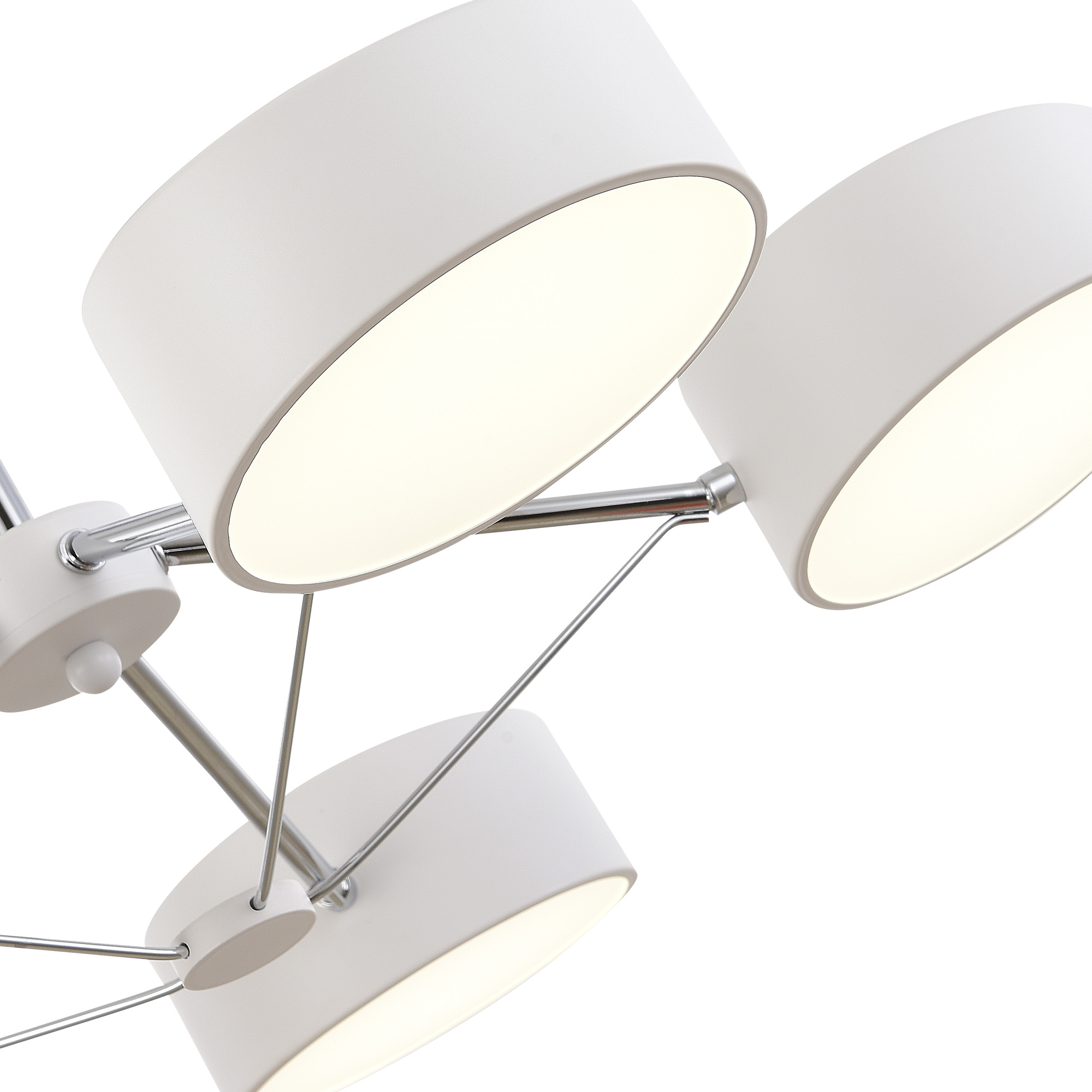 SLE6005-502-05 Светильник потолочный Белый, Хром/Белый LED 5*10W VALLE
