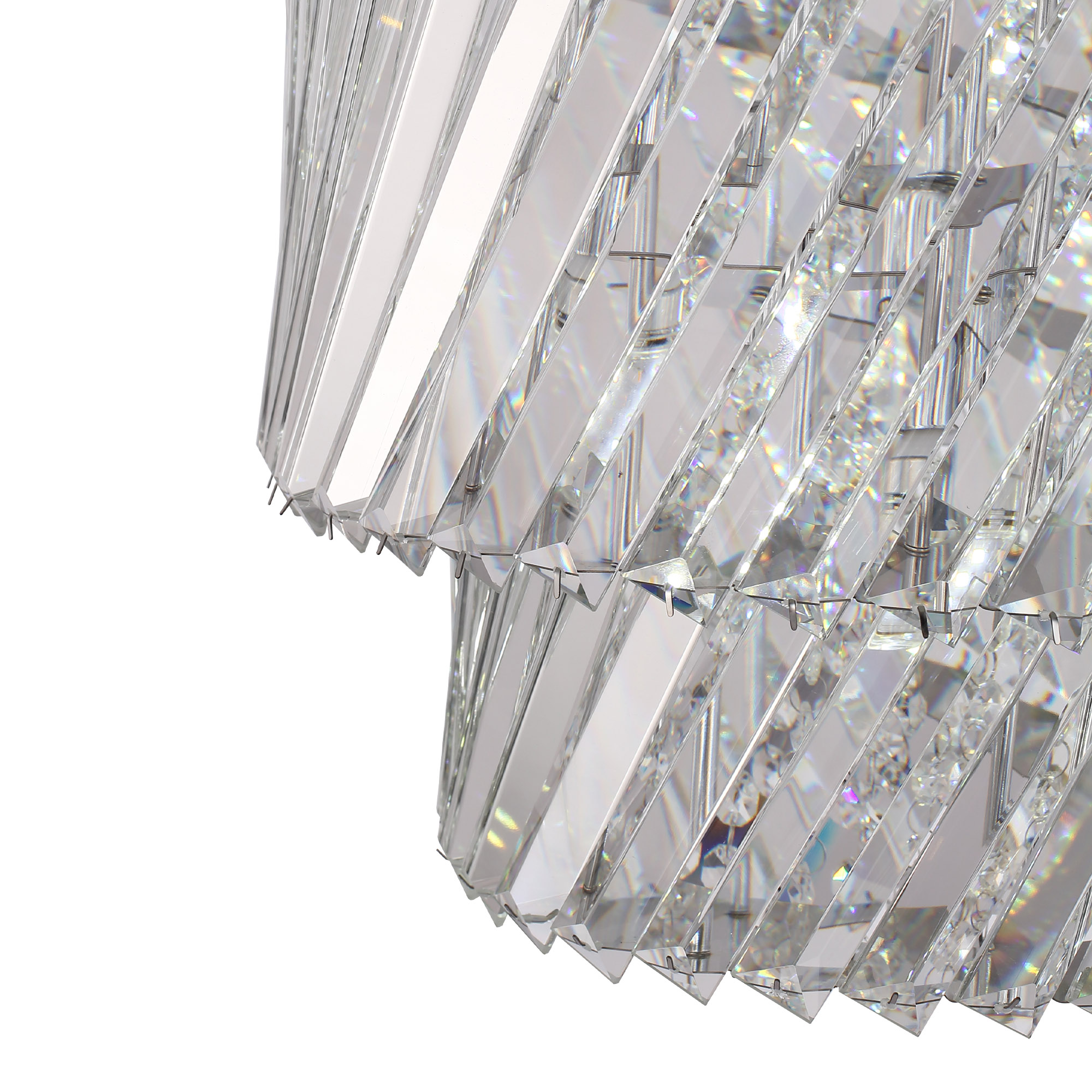 SL6138.303.04 Светильник подвесной ST-Luce латунь/прозрачный E14 4*40W RITZ