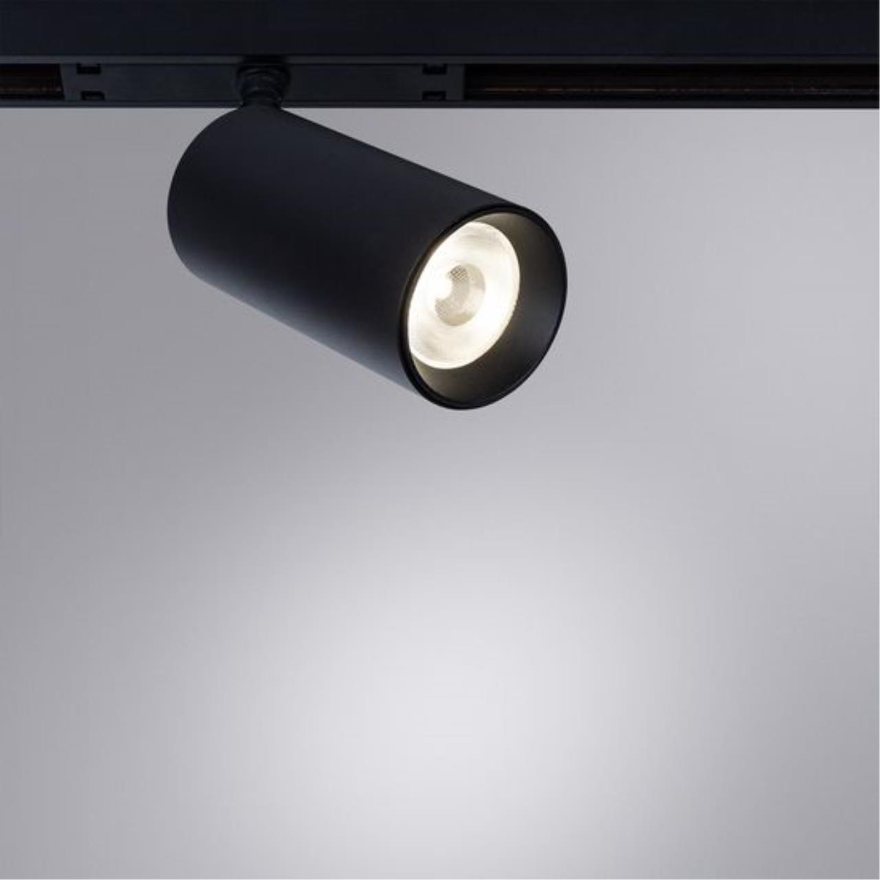 Магнитный трековый светильник Arte lamp A7262PL-1BK