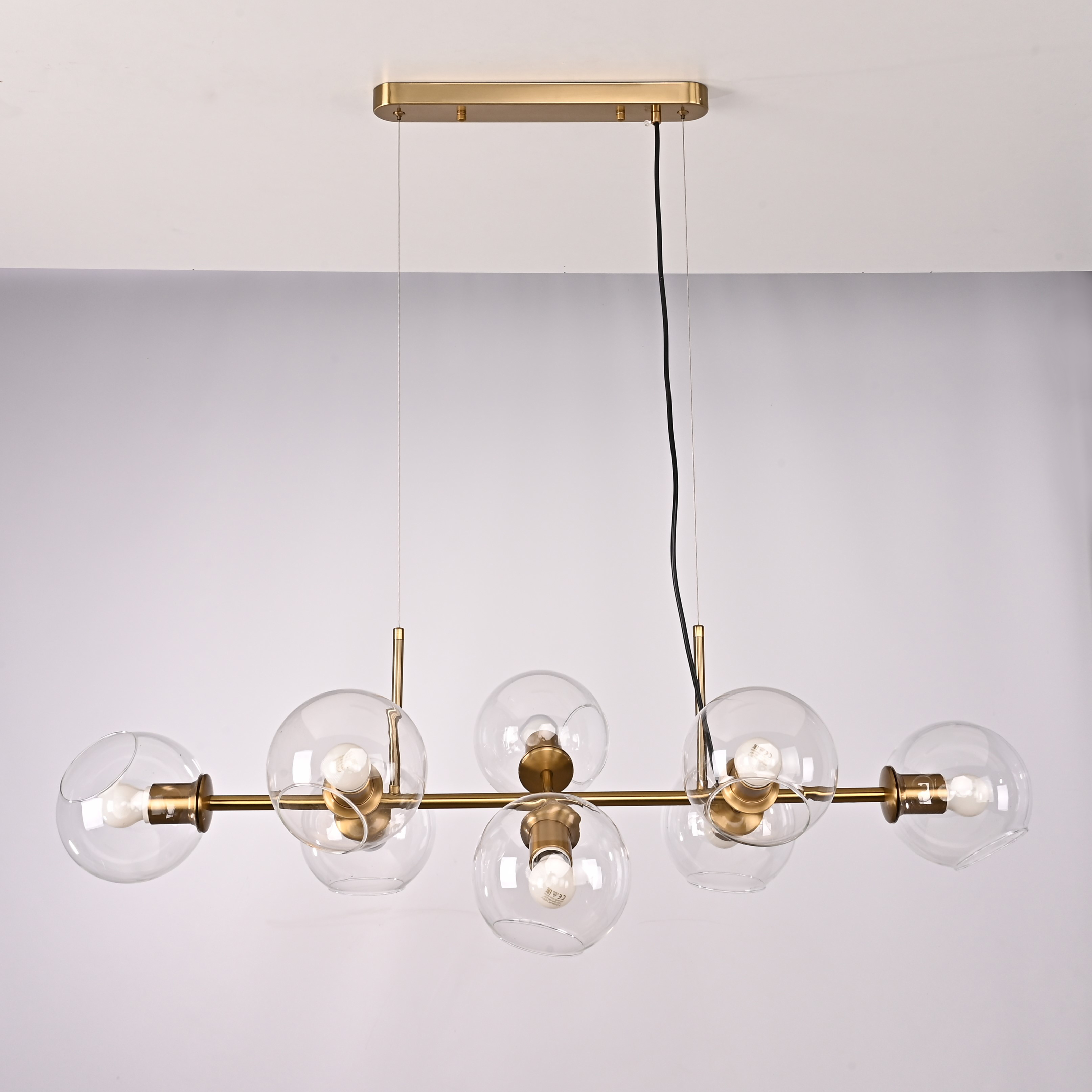 Подвесная люстра Staggered Glass Chandelier 8 107263-22