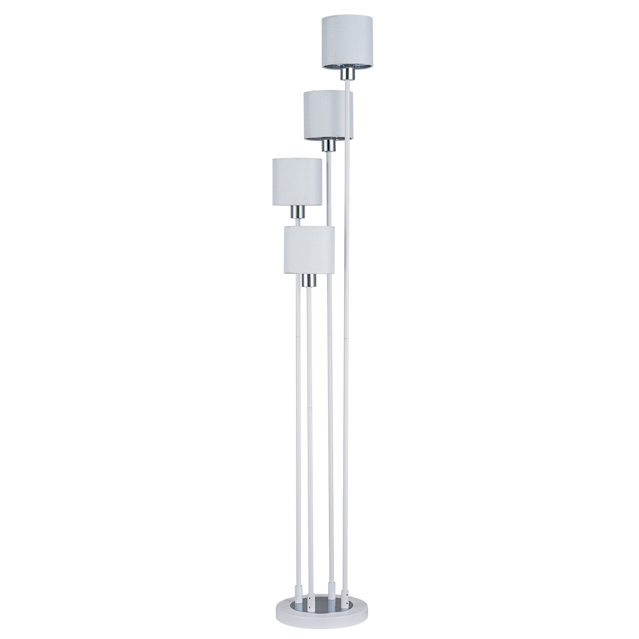 Напольный светильник Escada 1109/4 E14*40W White/Silver