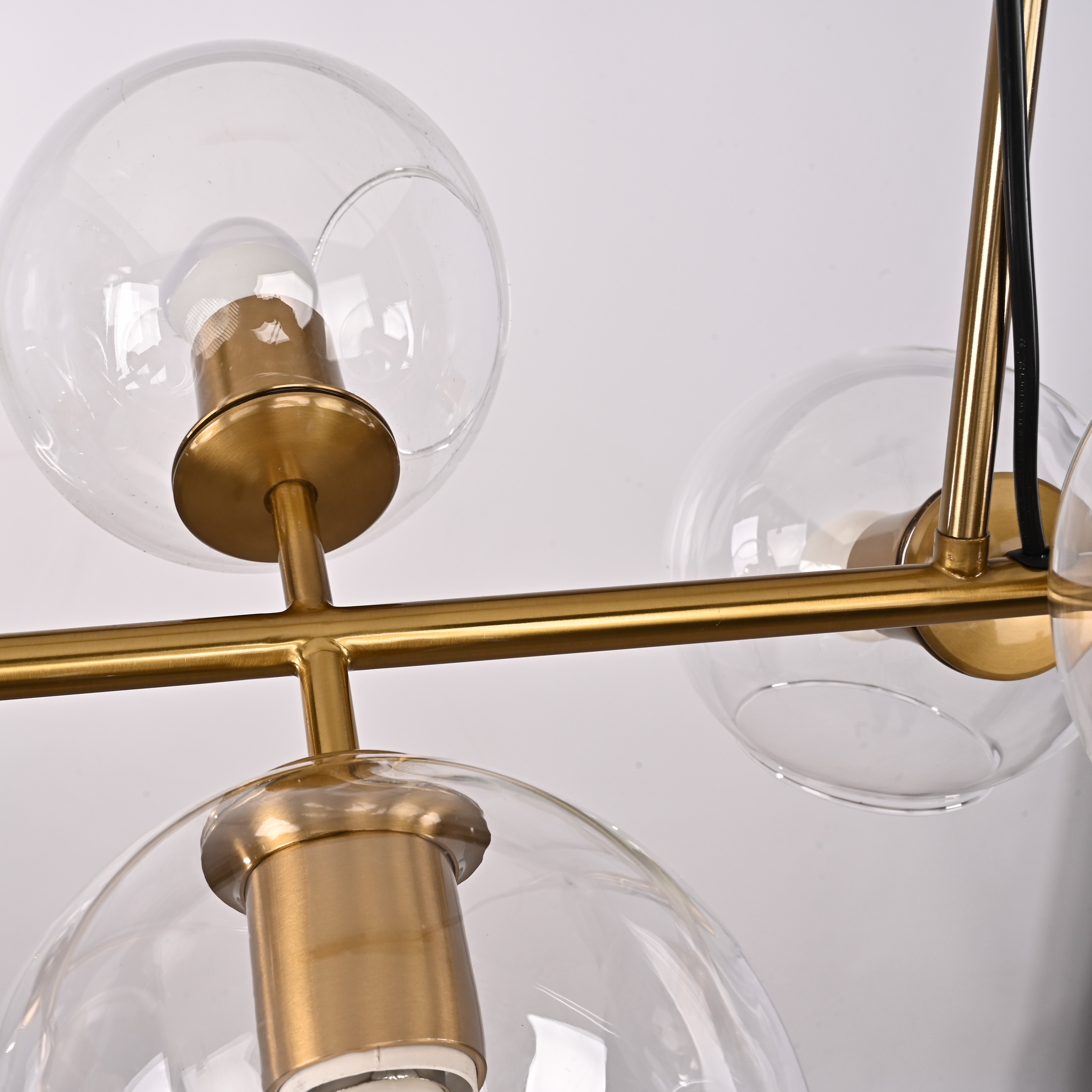 Подвесная люстра Staggered Glass Chandelier 8 107263-22