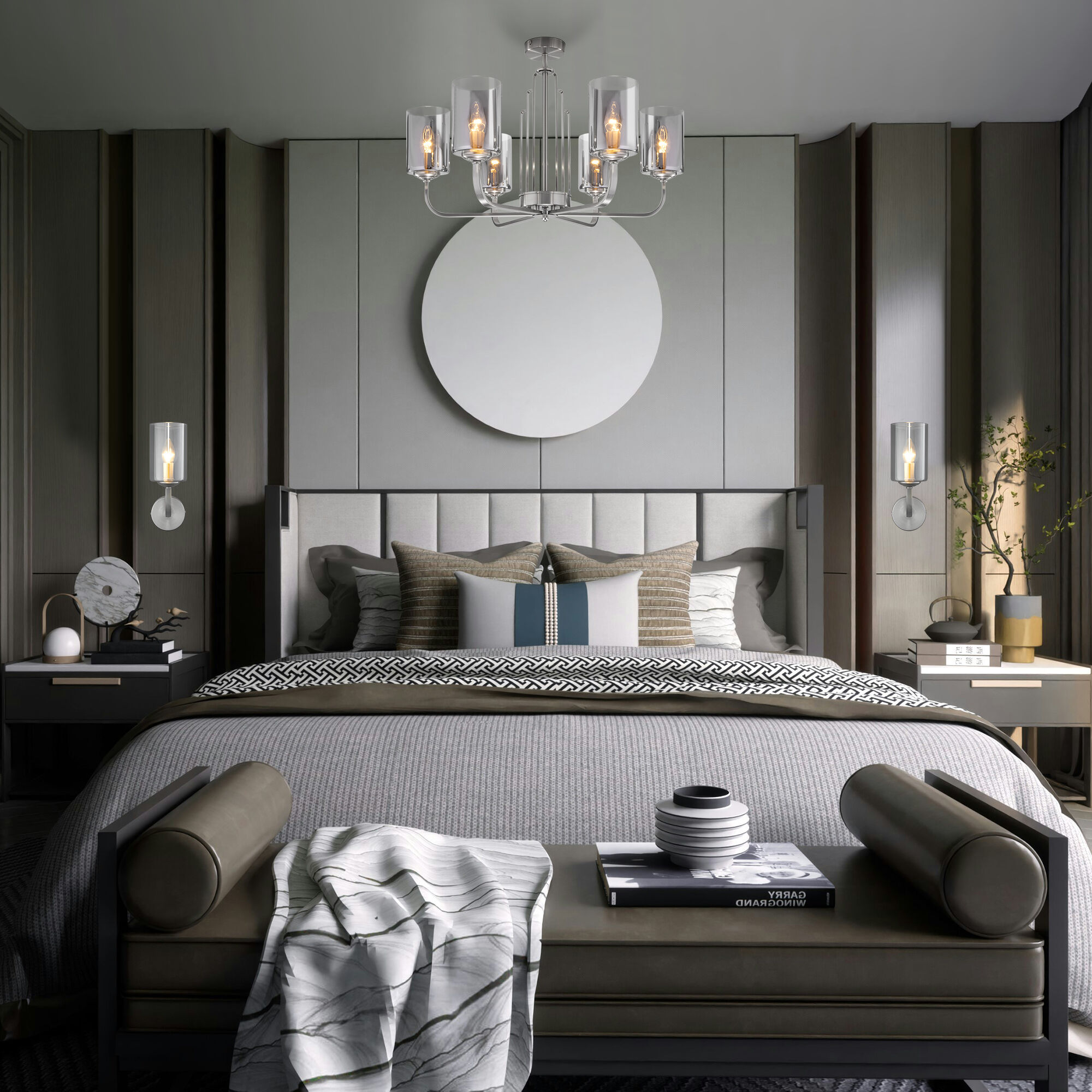 Настенный светильник Eurosvet 60138/1 сатин-никель