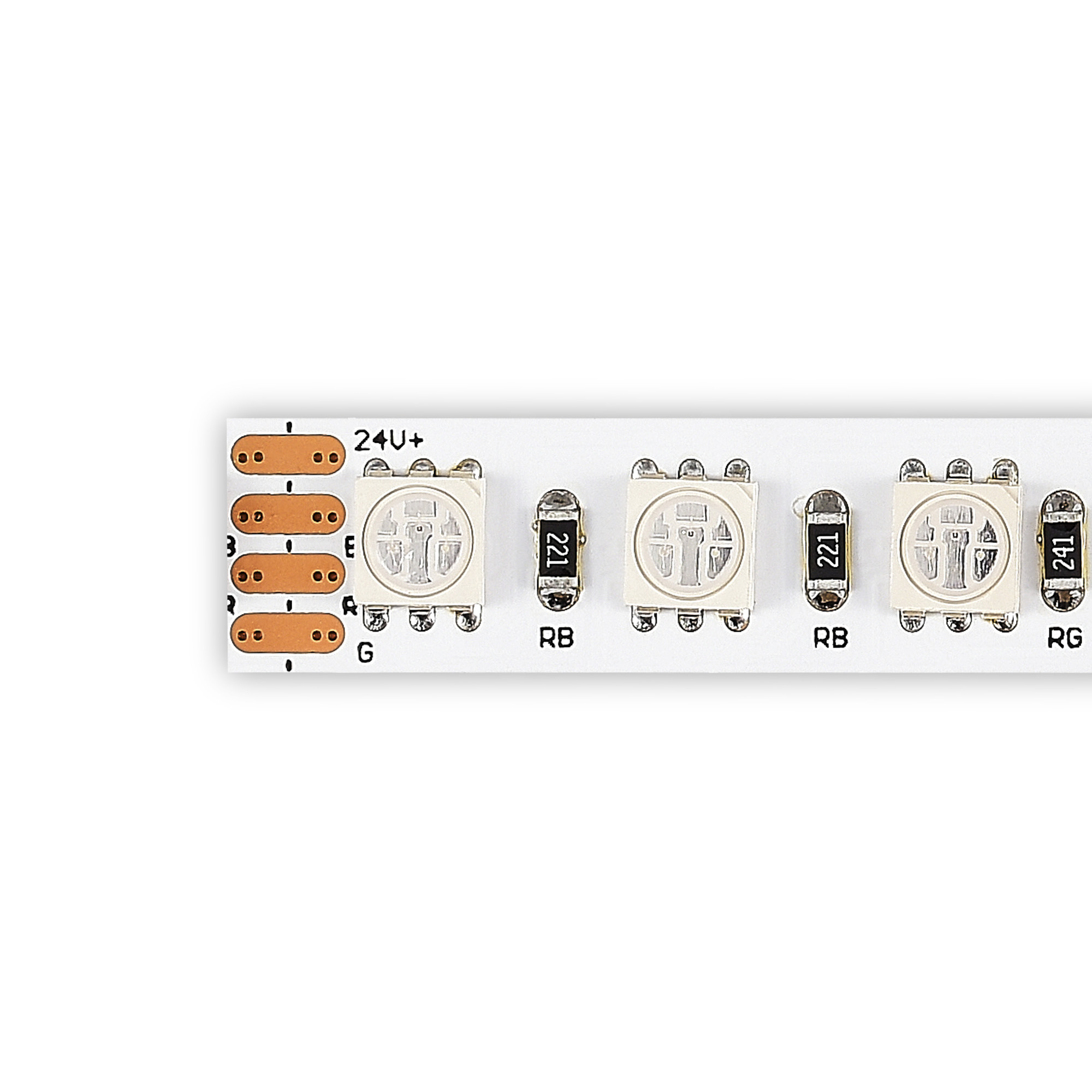 ST1004.017.20RGB Светодиодная лента  - -*16,8W  Lm Ra90 IP20 L5000xW10xH2 24VV Светодиодные ленты