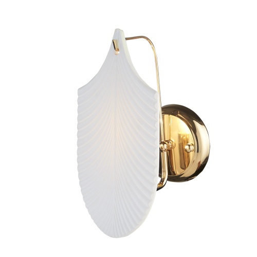 Настенный светильник Escada 2100/1A E14*40W Gold/White