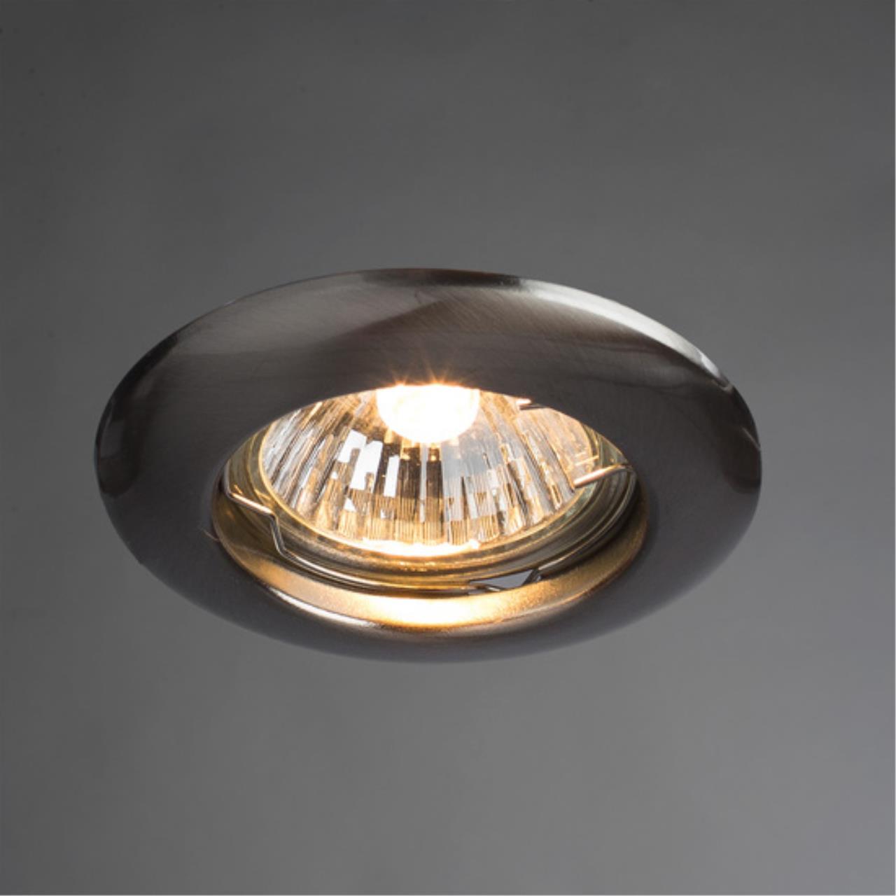 Точечный встраиваемый светильник Arte lamp A1203PL-1SS СВЕТИЛЬНИК ПОТОЛОЧНЫЙ