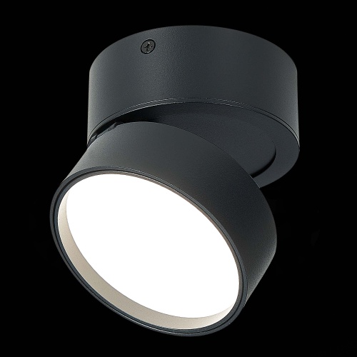 ST651.442.14 Светильник потолочный поворотный Черный LED 1*14W 4000K 1 100Lm Ra&gt;90 120° IP20 D105xH8 Накладные светильники