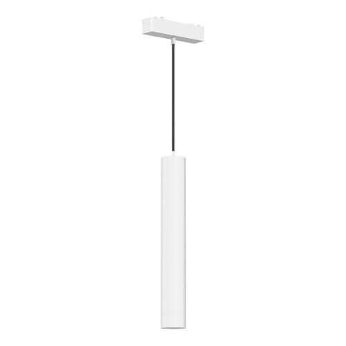 ST680.533.07 Магнитный трековый светильник Белый LED 1*7W 3000K 430Lm Ra&gt;90 36° IP20 D30xH300 48V SKYFLAT