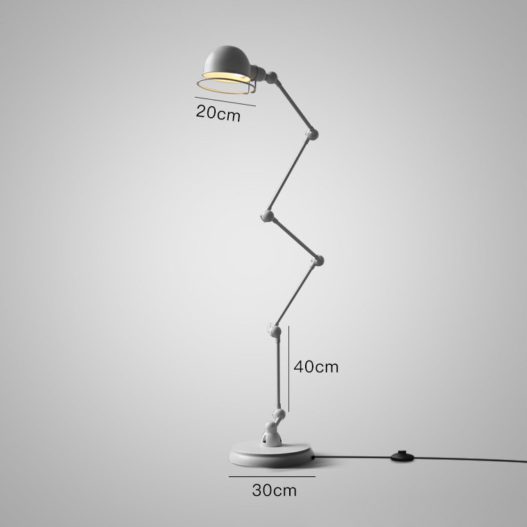 Торшер VIKNING белый 141133-26