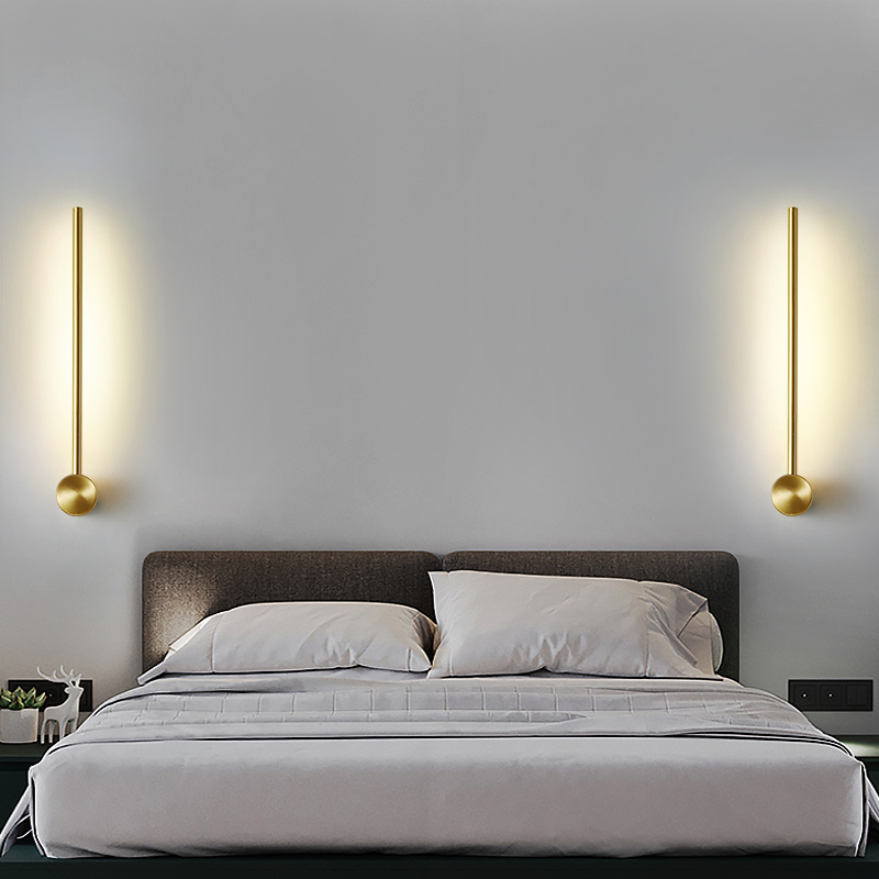 Настенный Светильник Wall Lines L120 Gold от Imperiumloft 178041-26