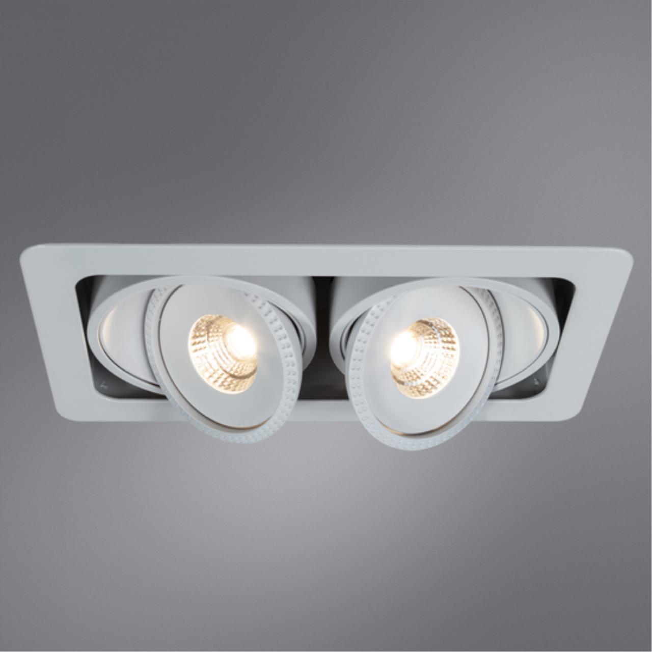 Карданный светильник Arte lamp A3007PL-2WH СВЕТИЛЬНИК ПОТОЛОЧНЫЙ