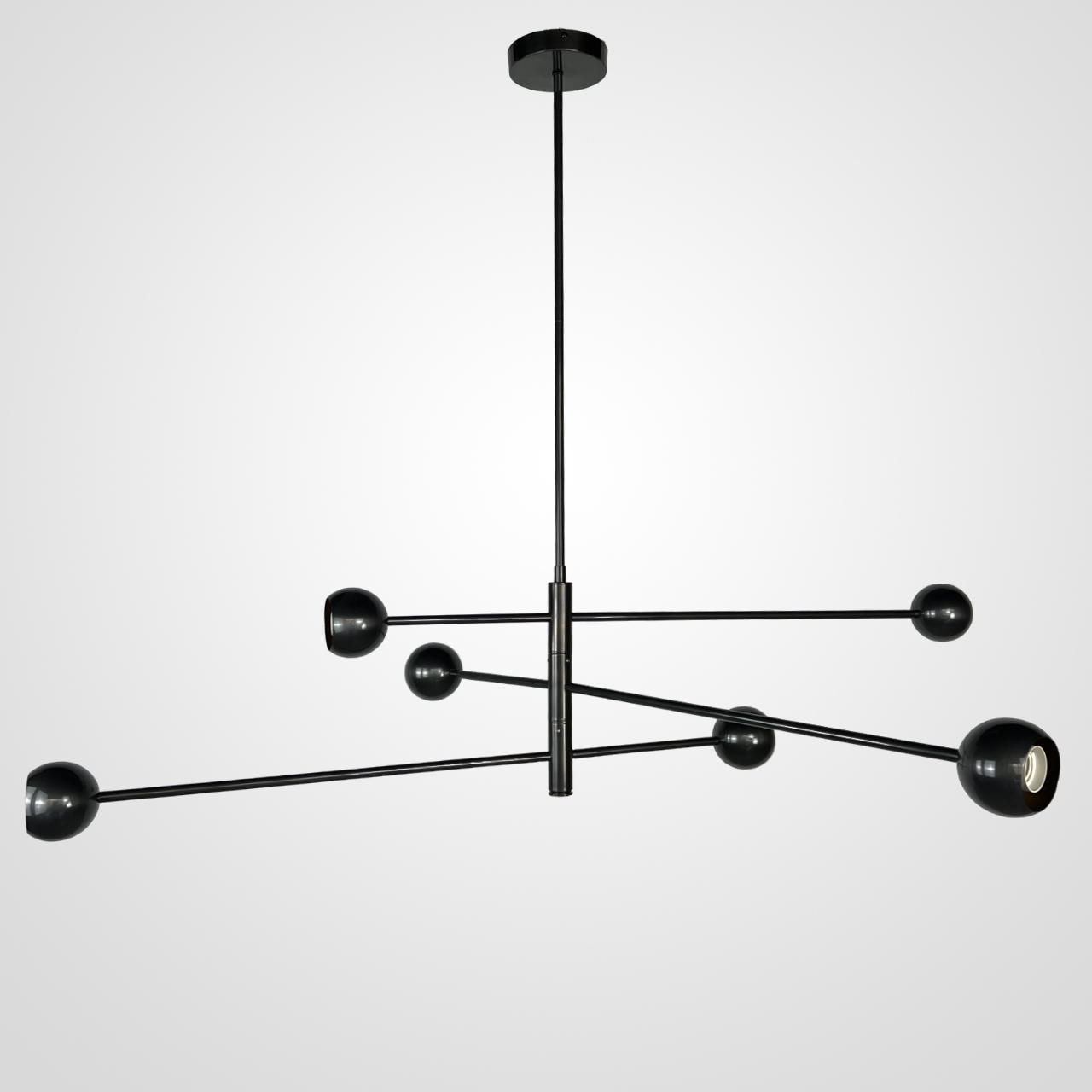 Люстра на штанге SALME L6 A Black 212778-26