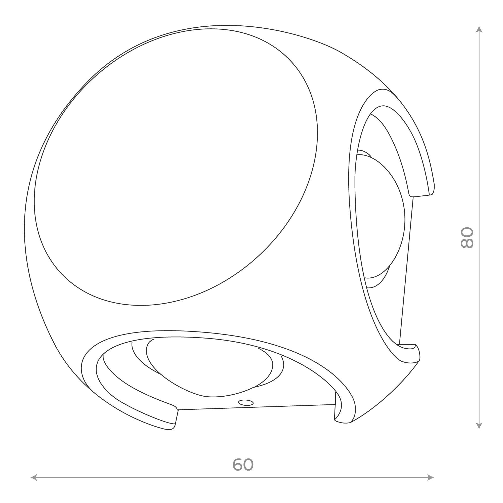 SL9505.401.01 Светильник уличный настенный ST-Luce Черный/Черный LED 1*4W 4000K VOLTI