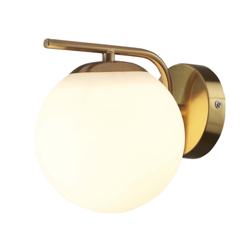 Настенный светильник Escada 1163/1 E27*60W Atique brass