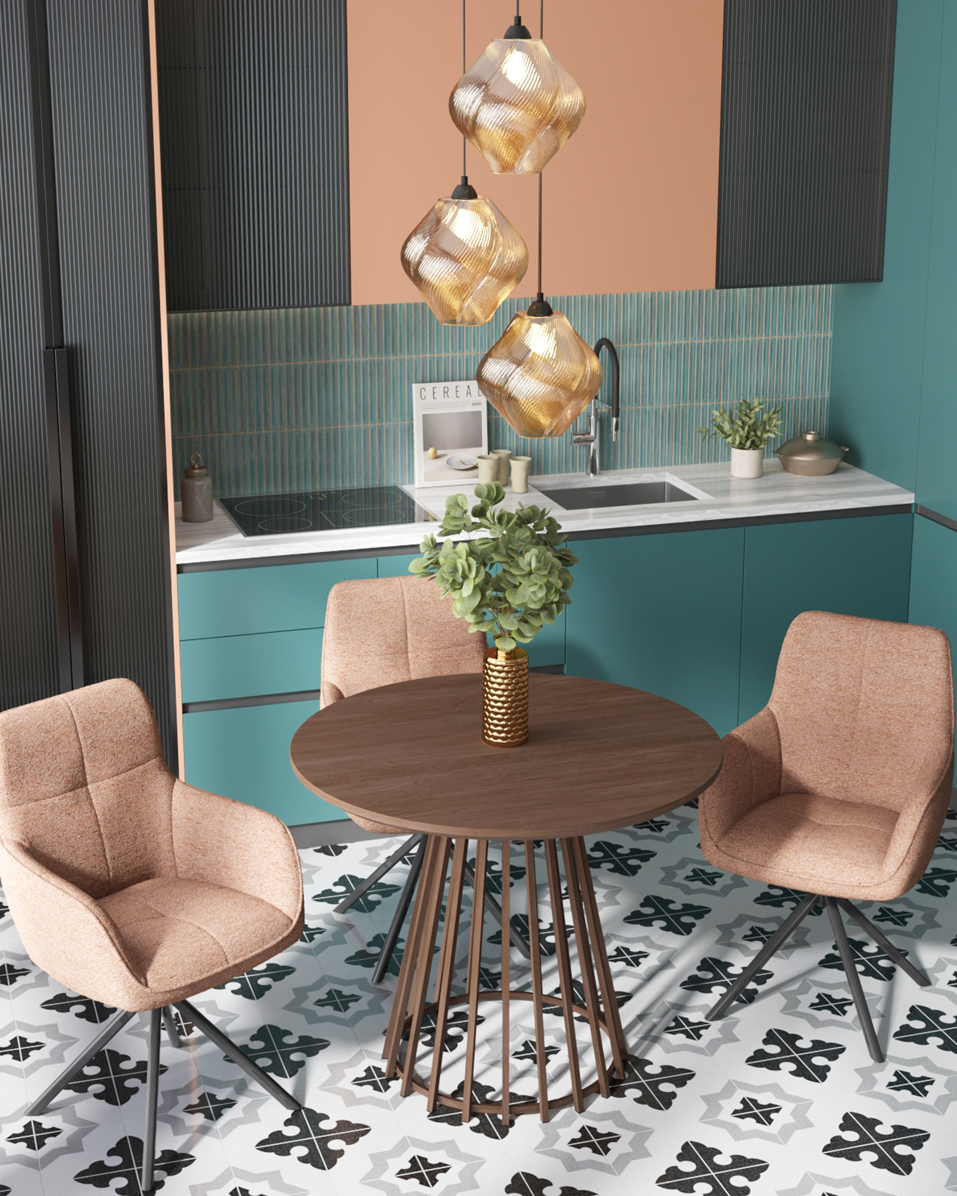 Светильник подвесной Moderli V11660-1P Rozy