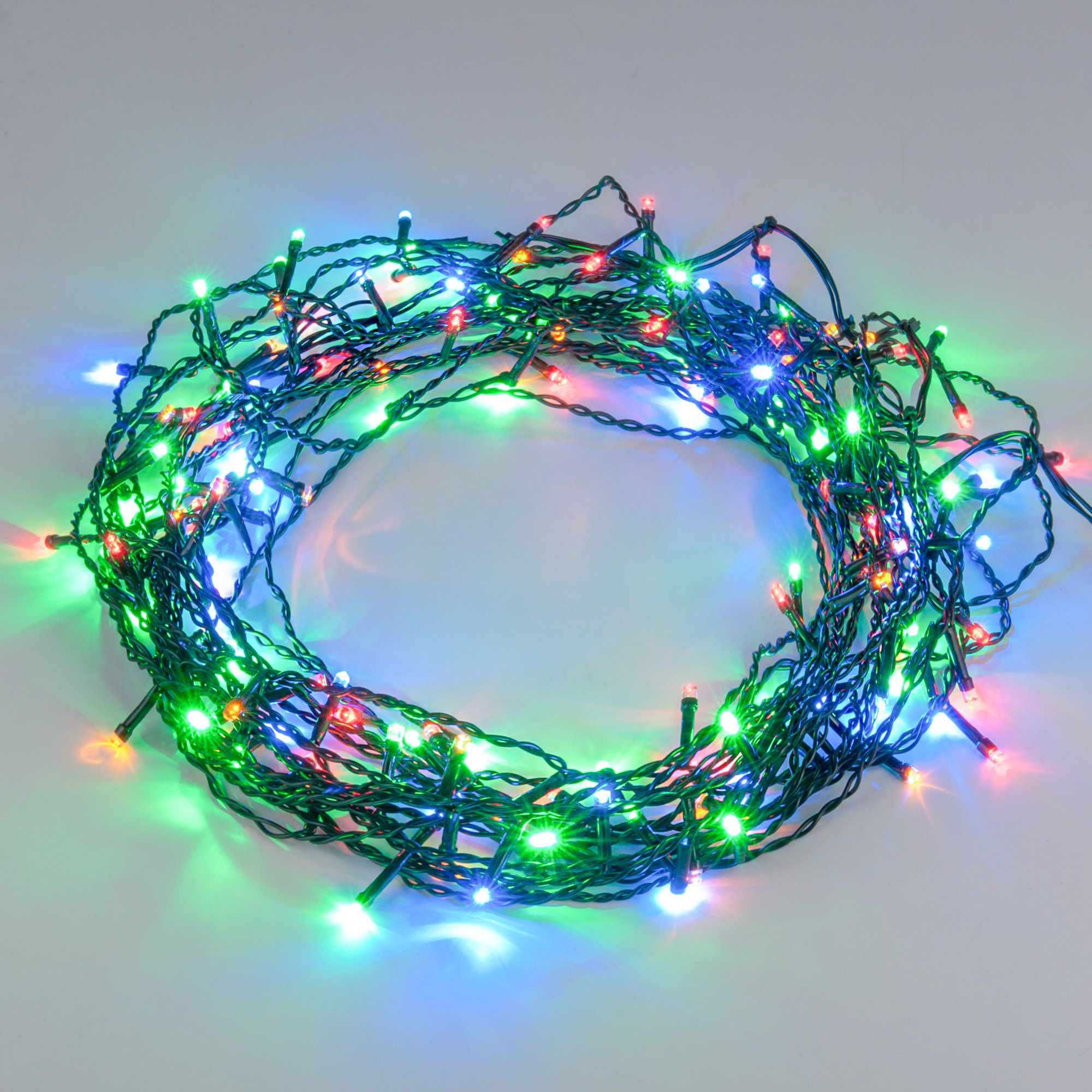 Гирлянда бытовая электрическая занавес Eurosvet 200-003 мульти