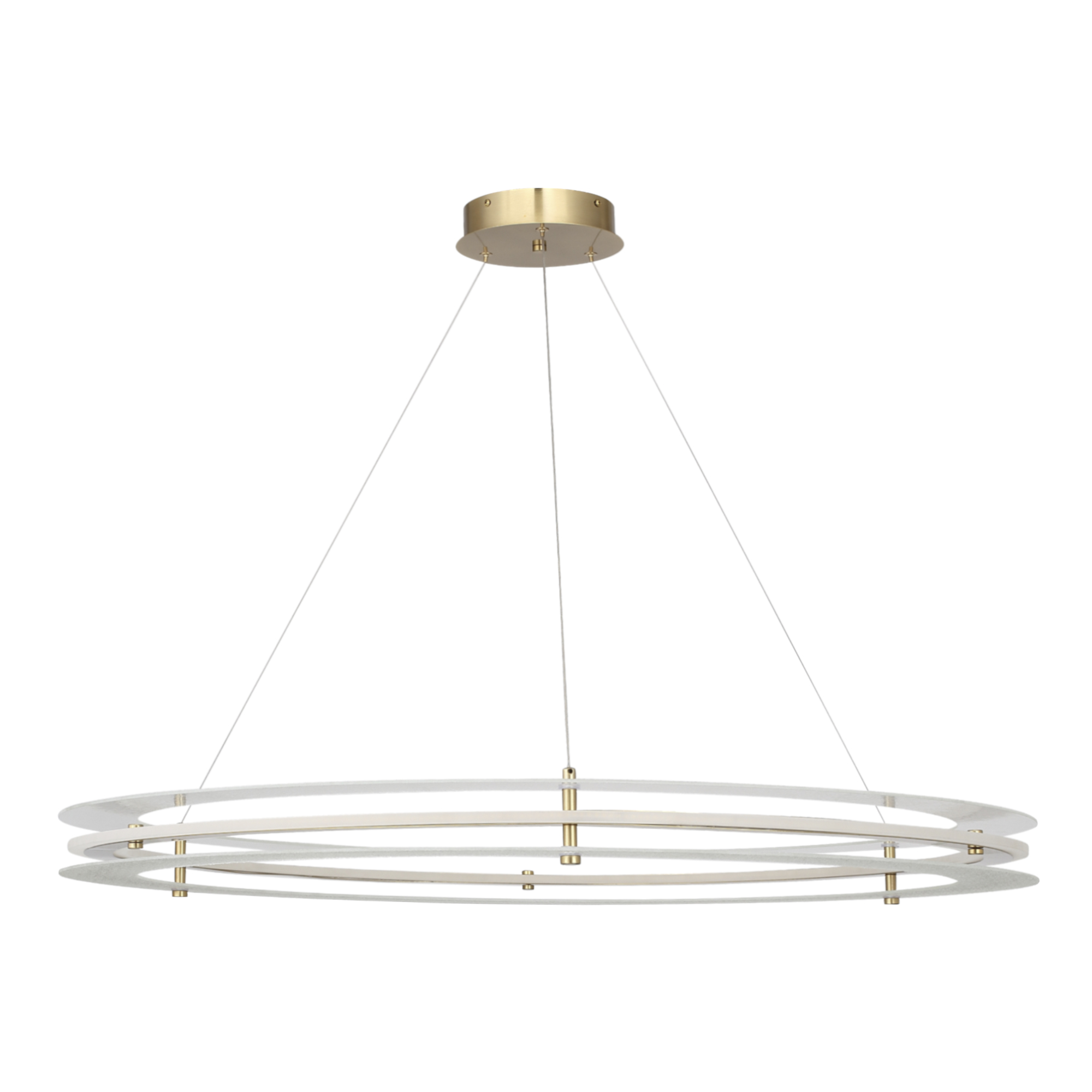 SL6245.213.01 Светильник подвесной ST-Luce золотистый/Прозрачный LED 1*70W 4000K ФЭГИ