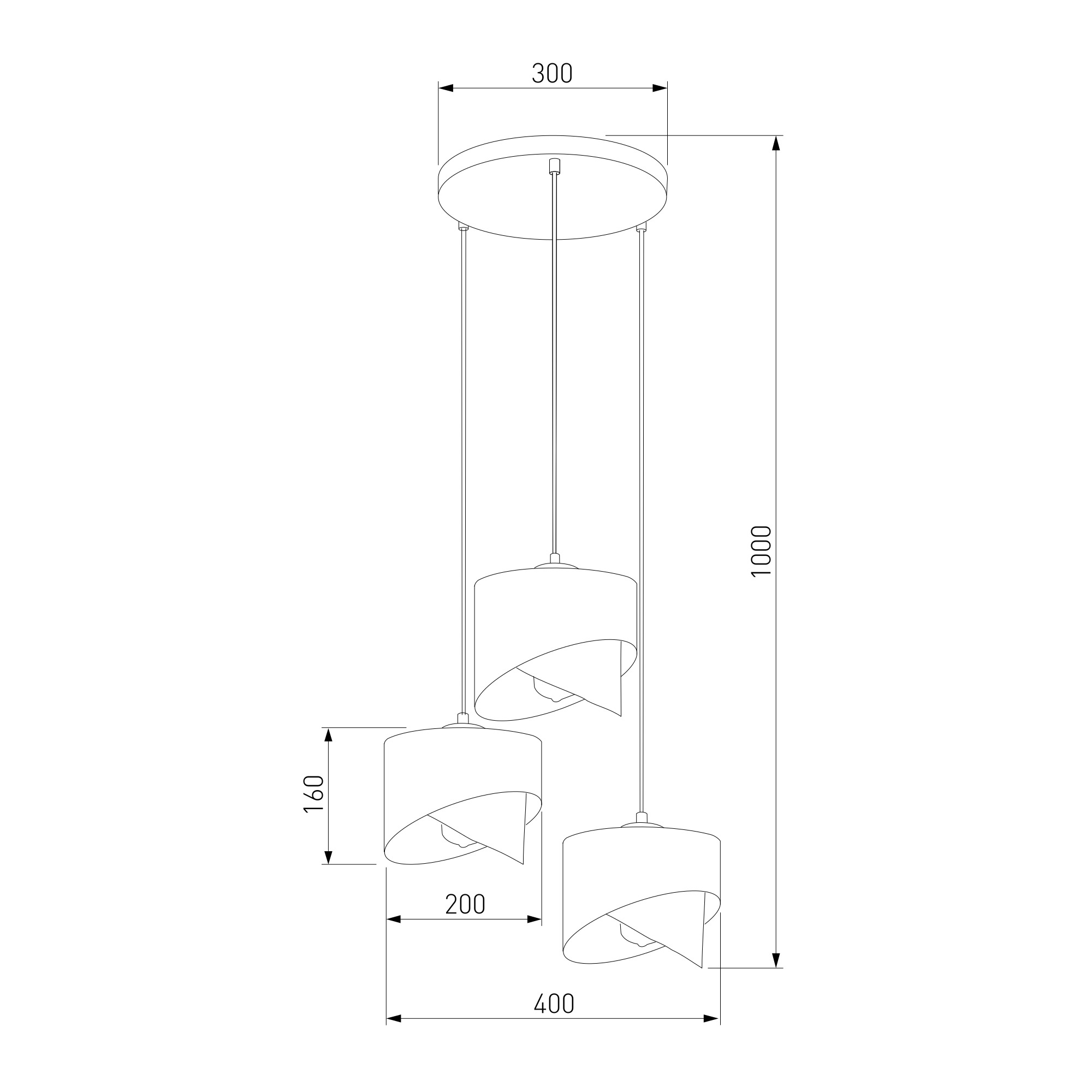 Подвесной светильник TK Lighting 4876 Grant Black