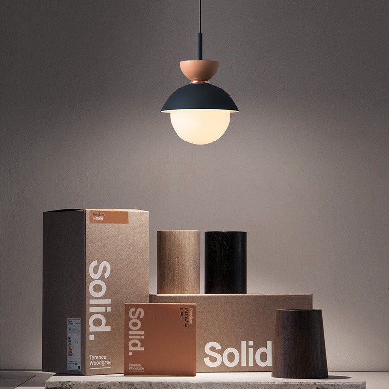 Подвесной светильник POMPON Черный - Голубой 179672-26