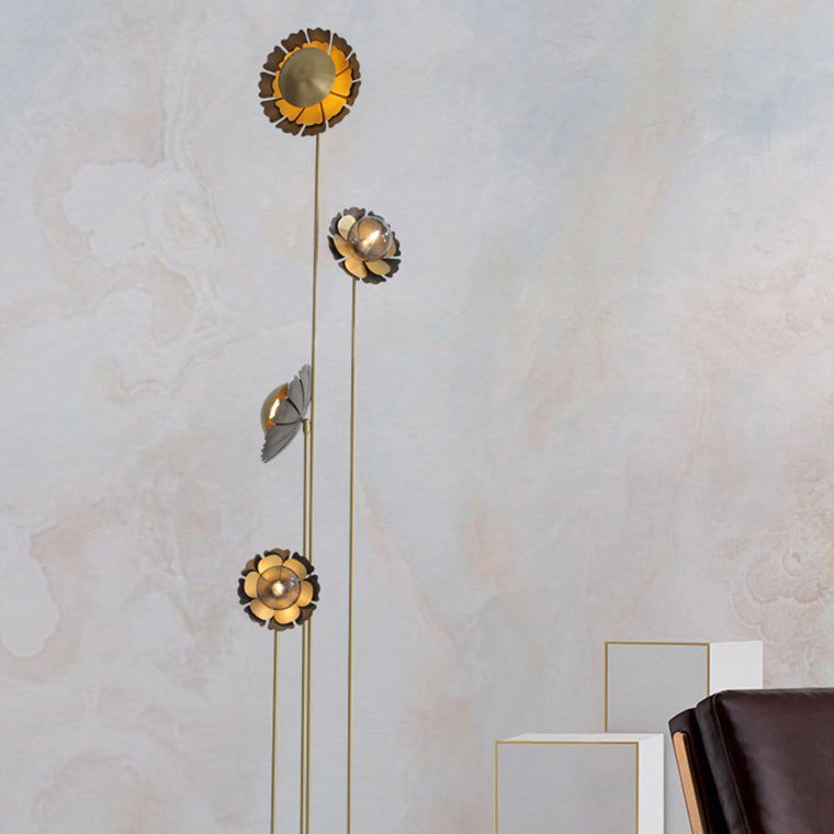 Торшер CAMELLIA FL Чёрный 140590-26