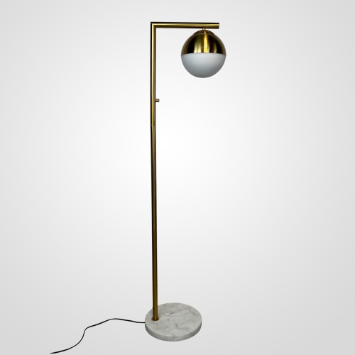 Торшер Geneva Single Glass Globe Floor Lamp от Imperiumloft 85499-22