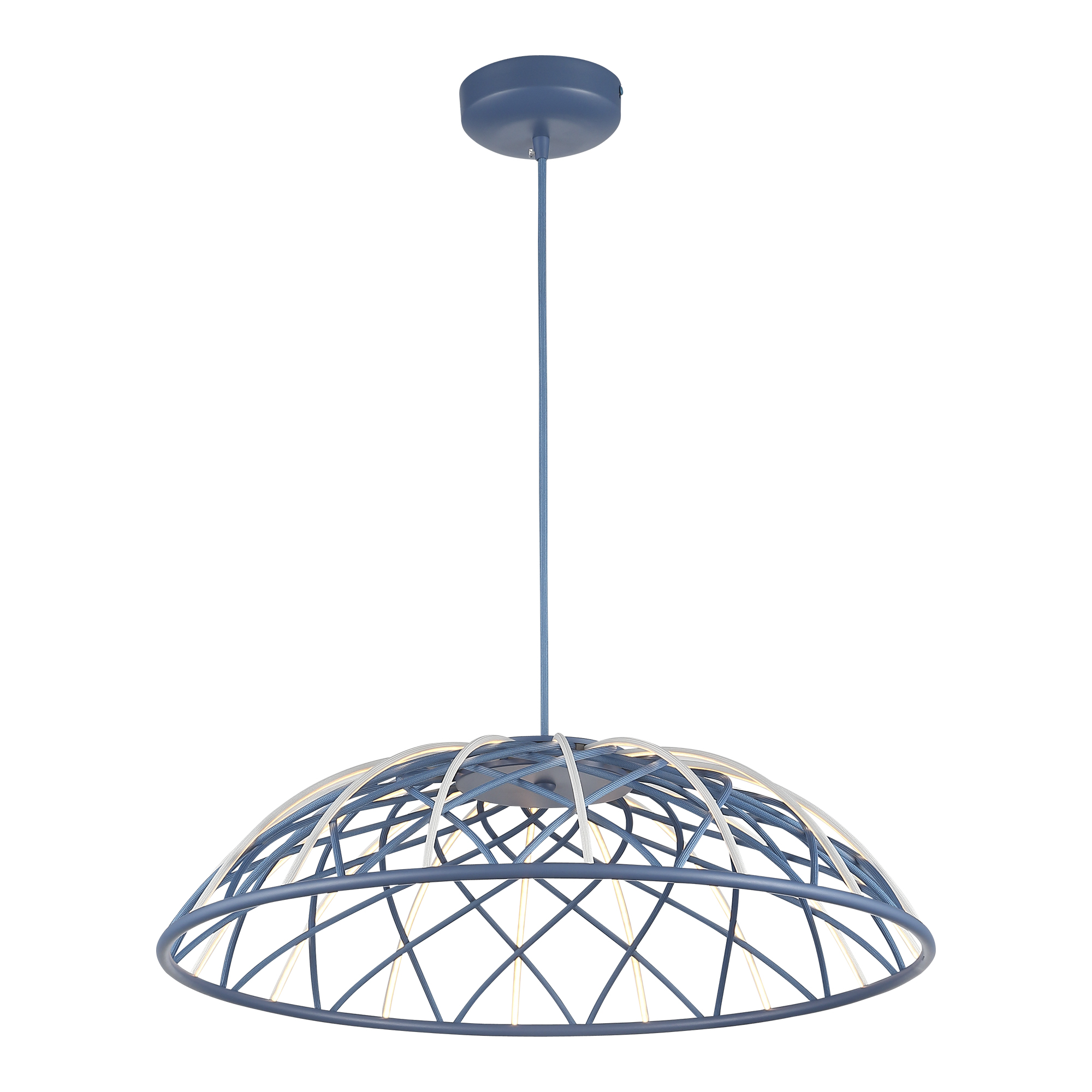 SL6016.703.01 Светильник подвесной ST-Luce Синий/Синий LED 1*20W 3000K БАУНД